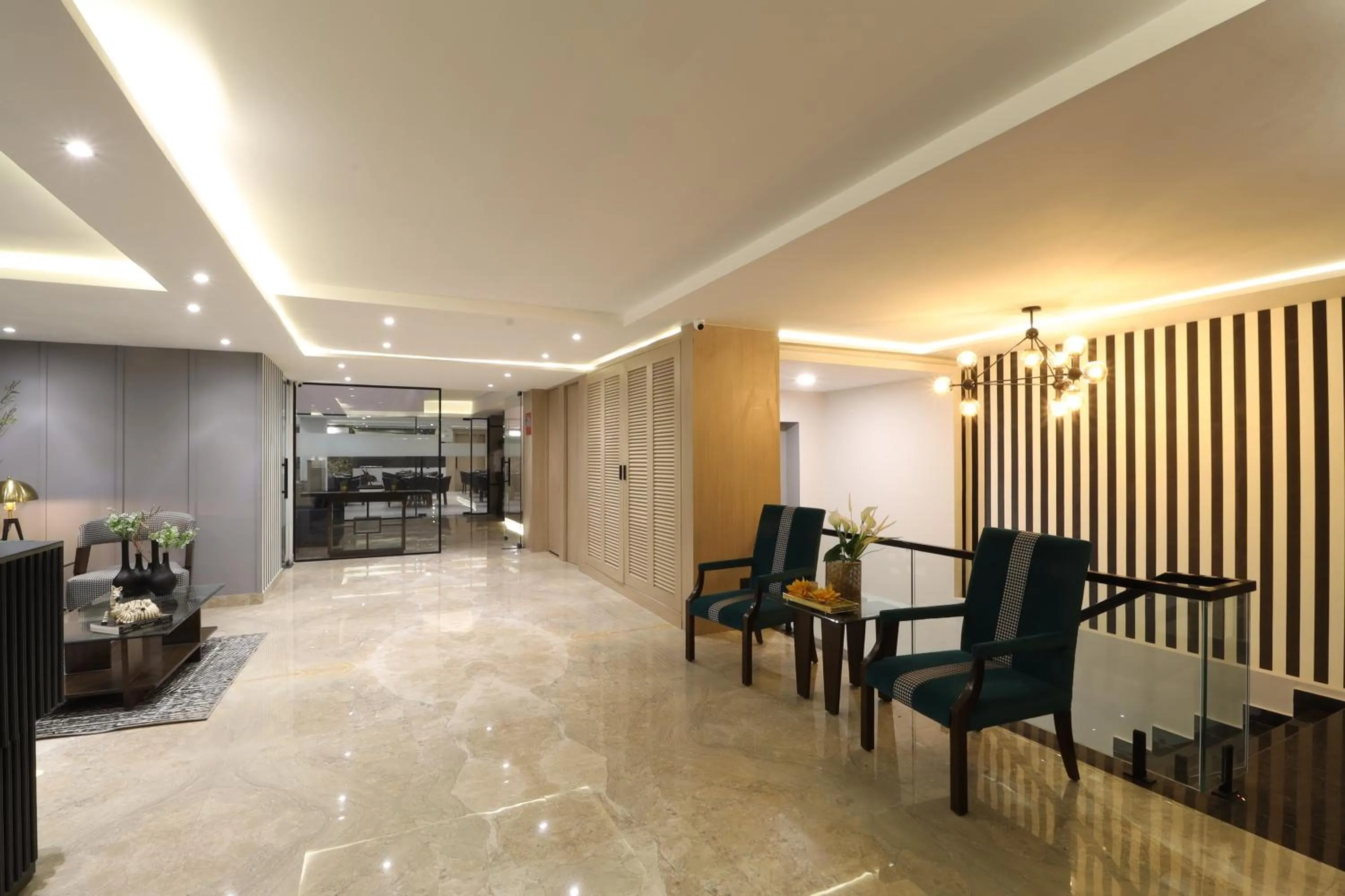 Lobby or reception in Ahuja Residency Mayfield Garden