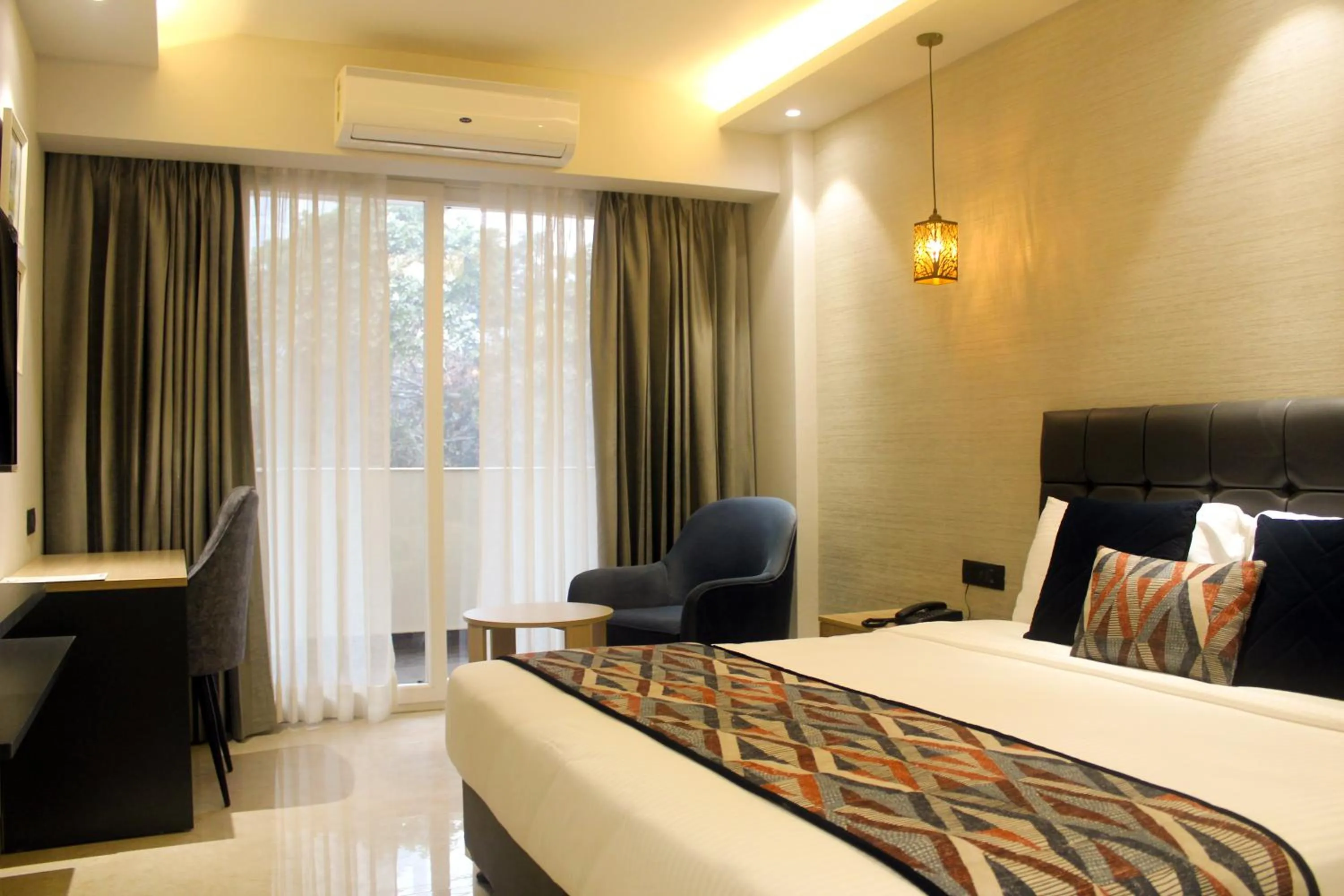 Bedroom, Bed in Ahuja Residency Mayfield Garden