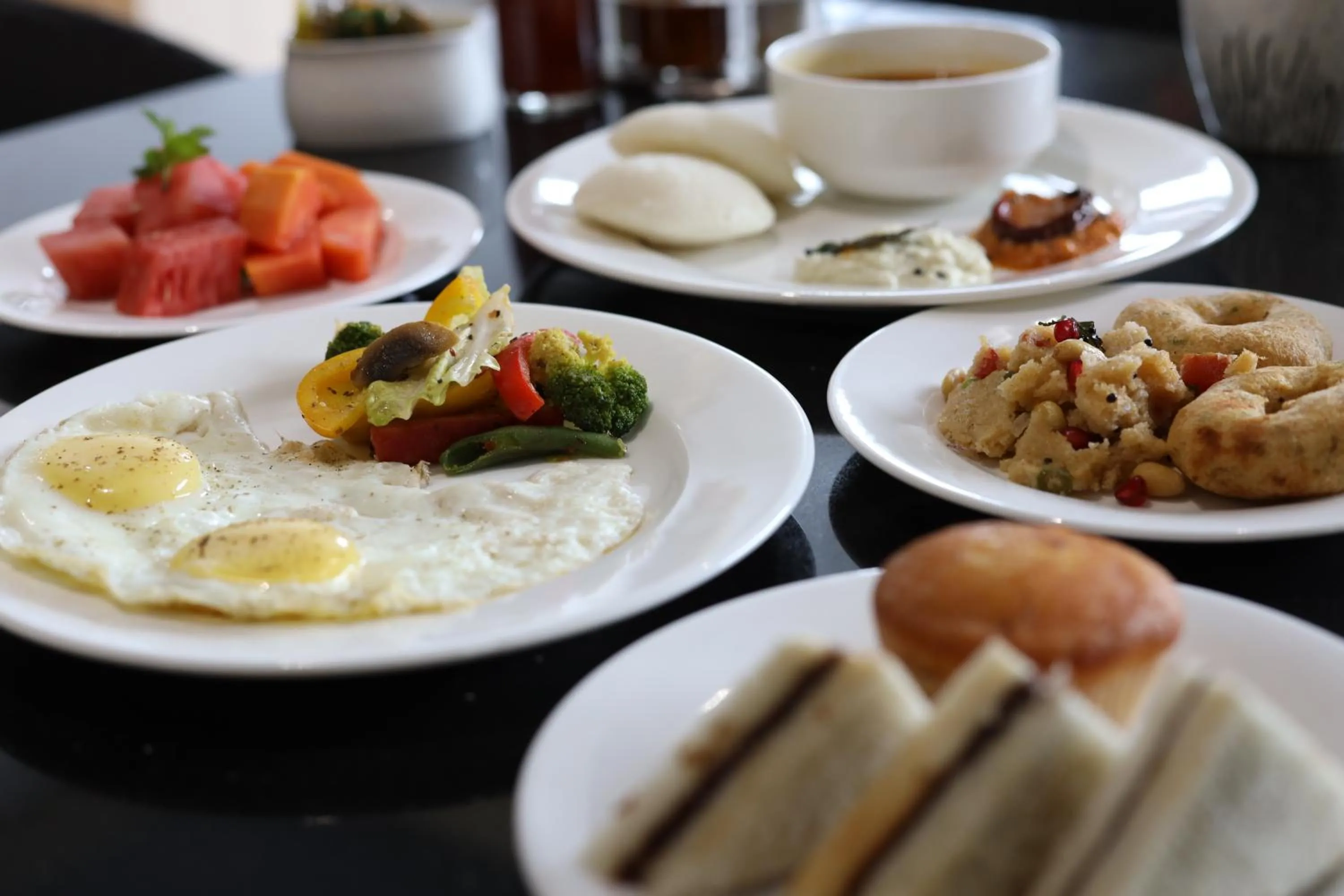 Food in Ahuja Residency Mayfield Garden