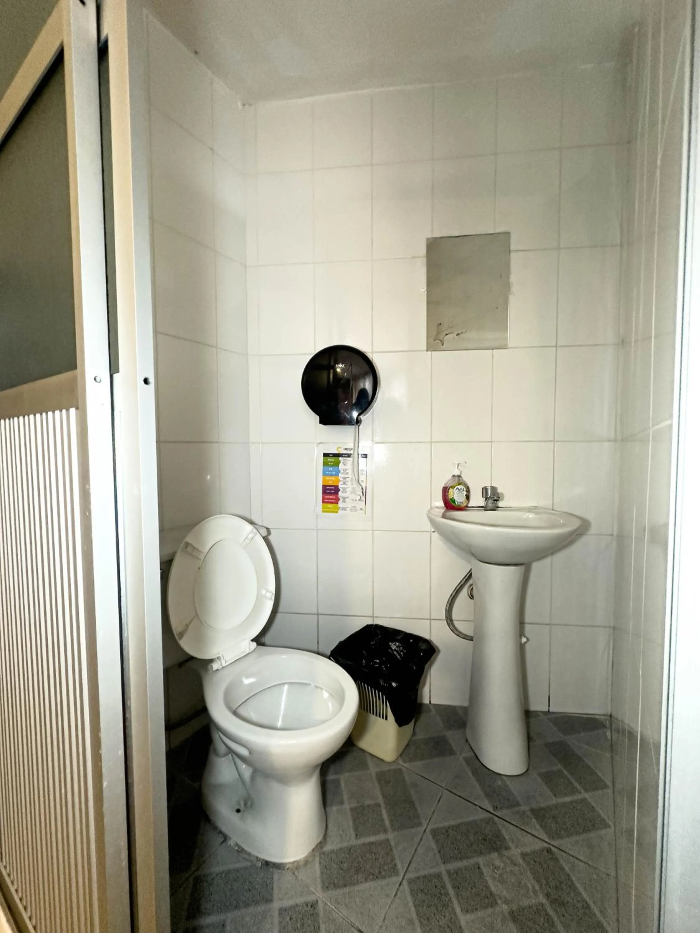 Toilet in Lobo Hostel La Paz