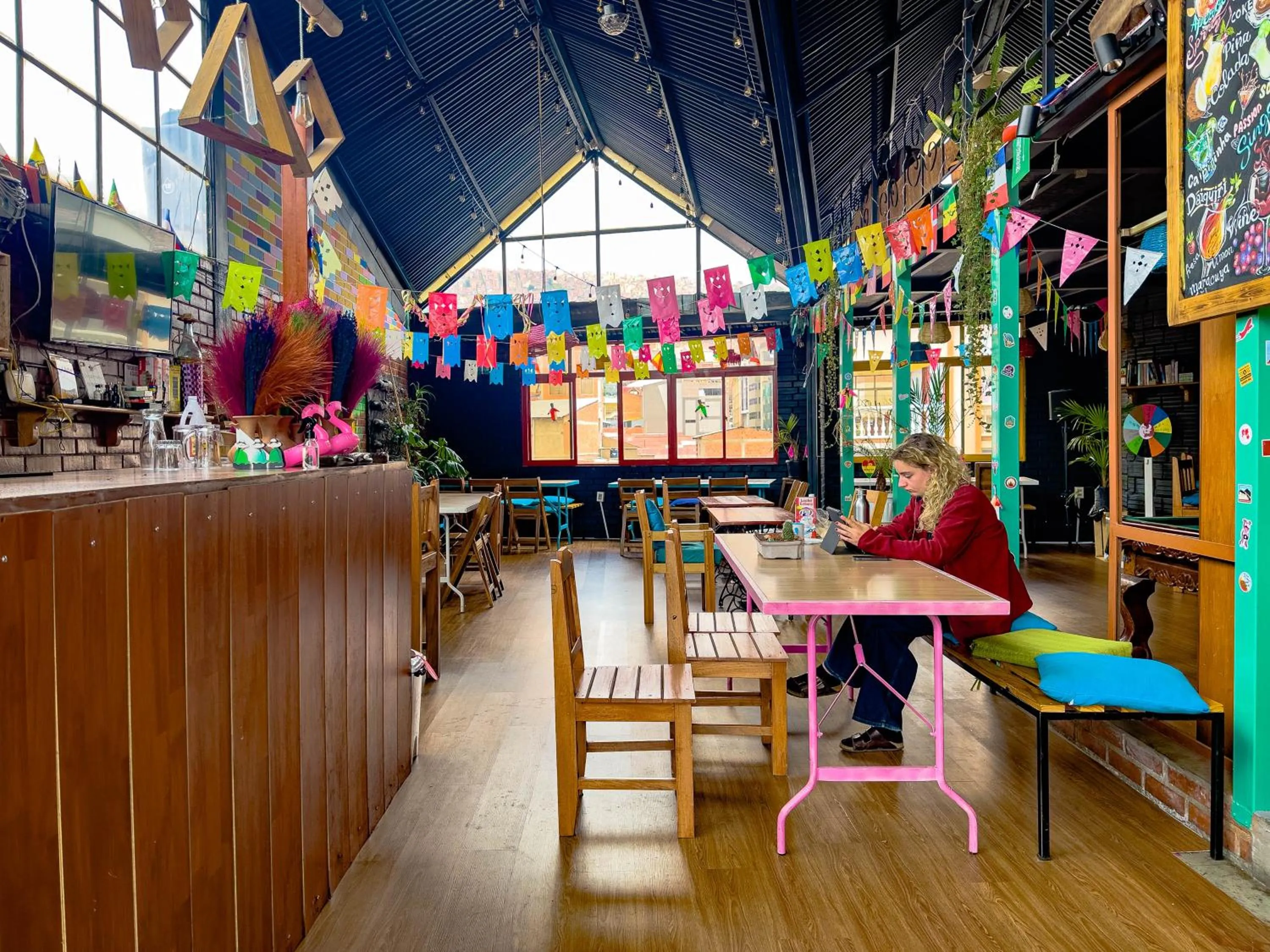 Restaurant/places to eat in Lobo Hostel La Paz