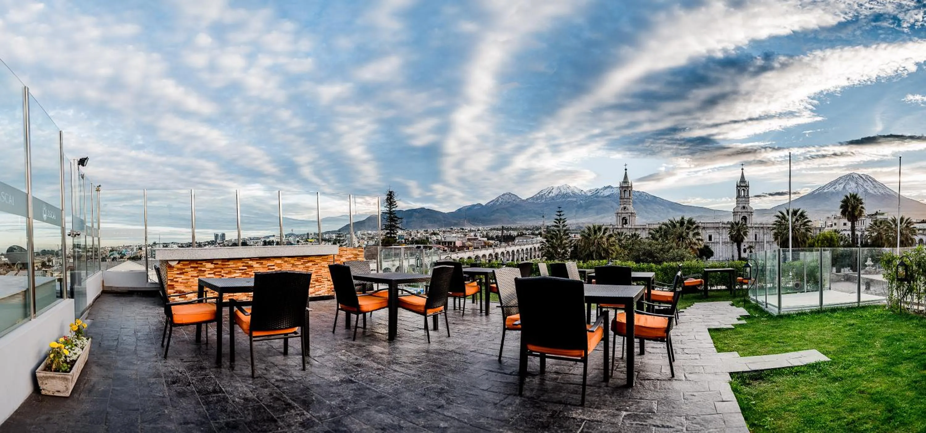 Balcony/Terrace in Katari Hotel at Plaza de Armas