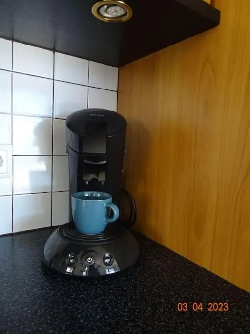 Kitchen or kitchenette in Panoramaterrace, Wein & relax