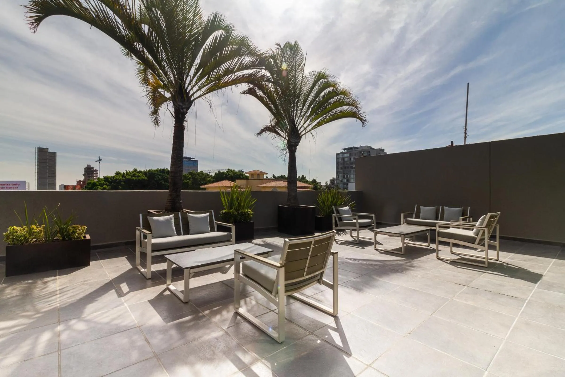 Patio in Mesón Ejecutivo Guadalajara Minerva - Av México