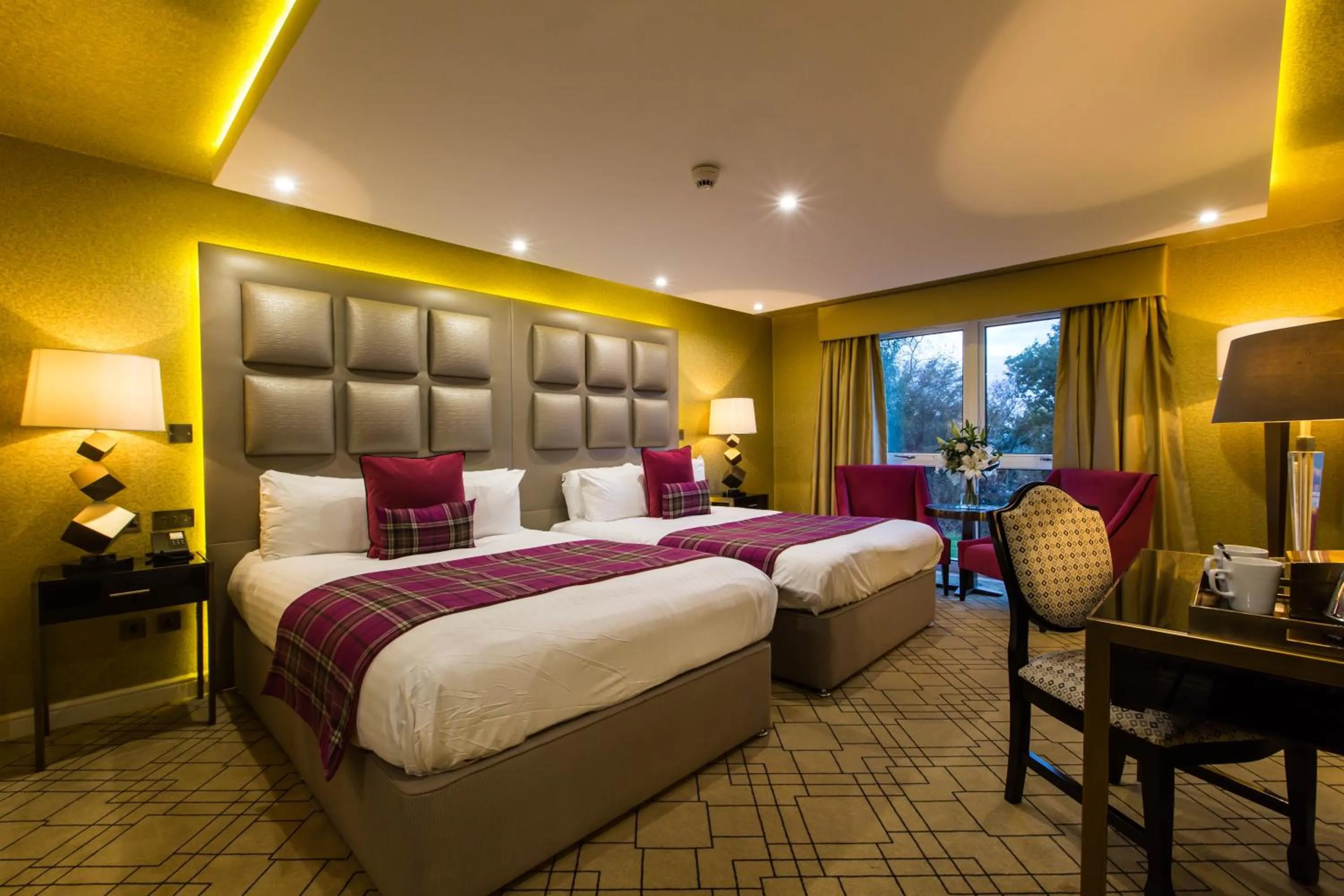 Photo of the whole room, Bed in Gleddoch Golf & Spa Resort