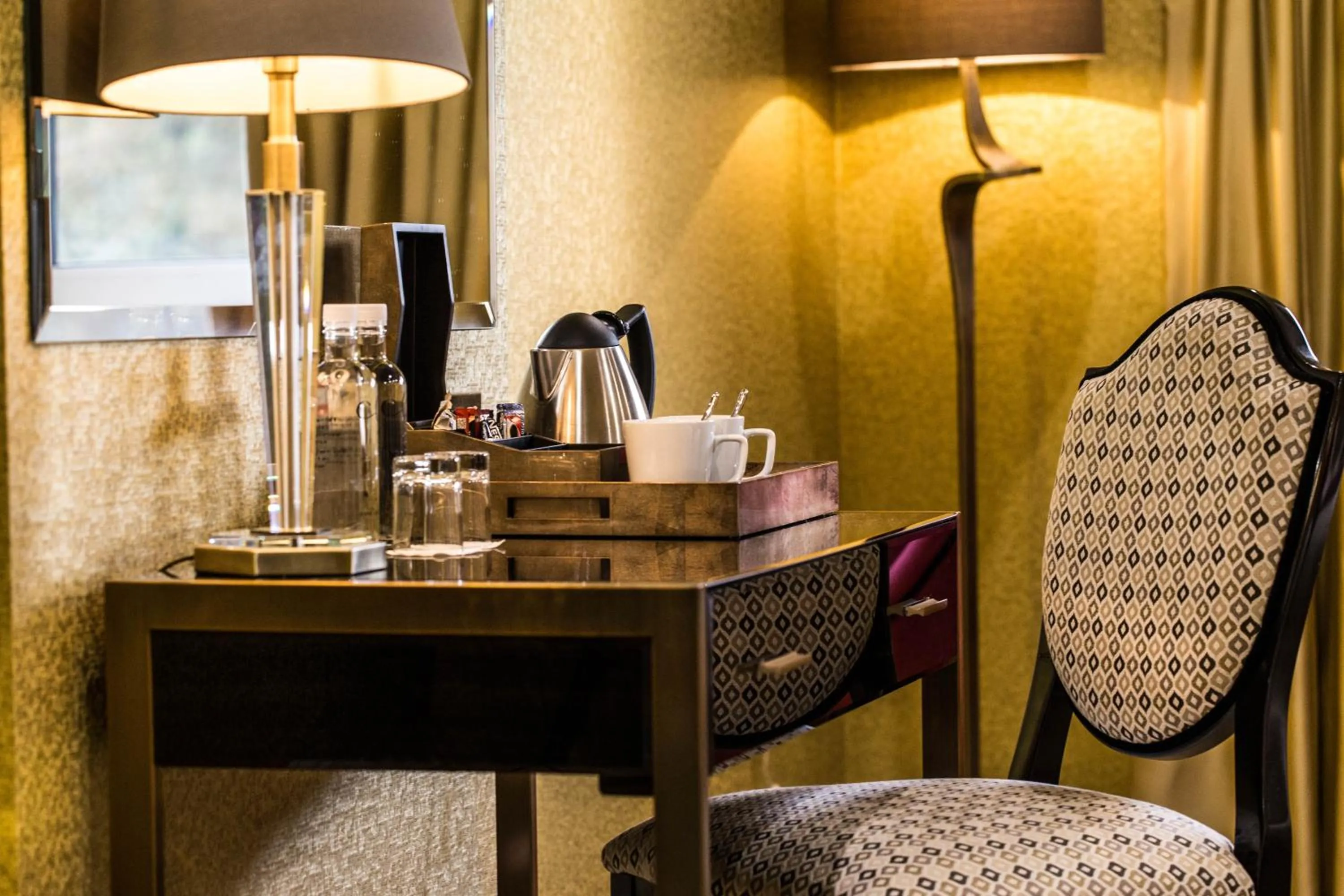 Decorative detail in Gleddoch Golf & Spa Resort