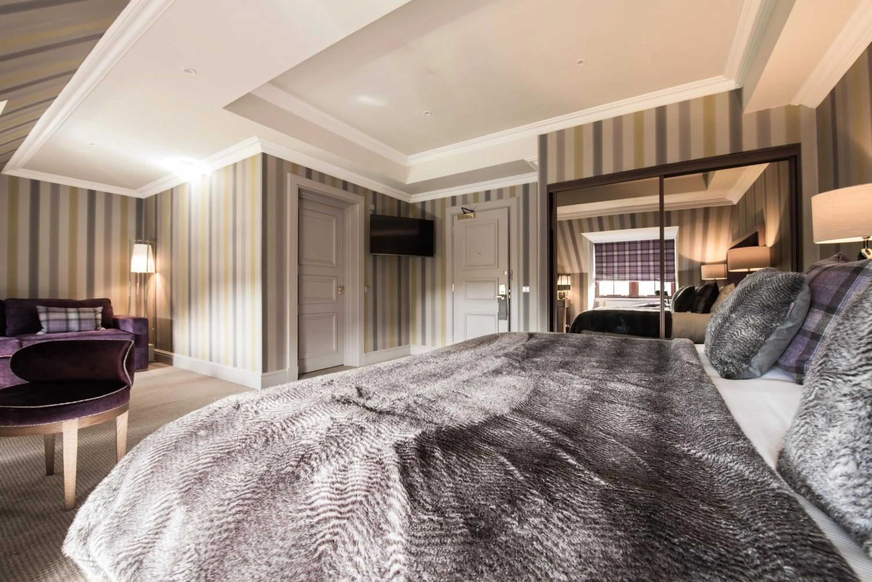 Bedroom, Bed in Gleddoch Golf & Spa Resort