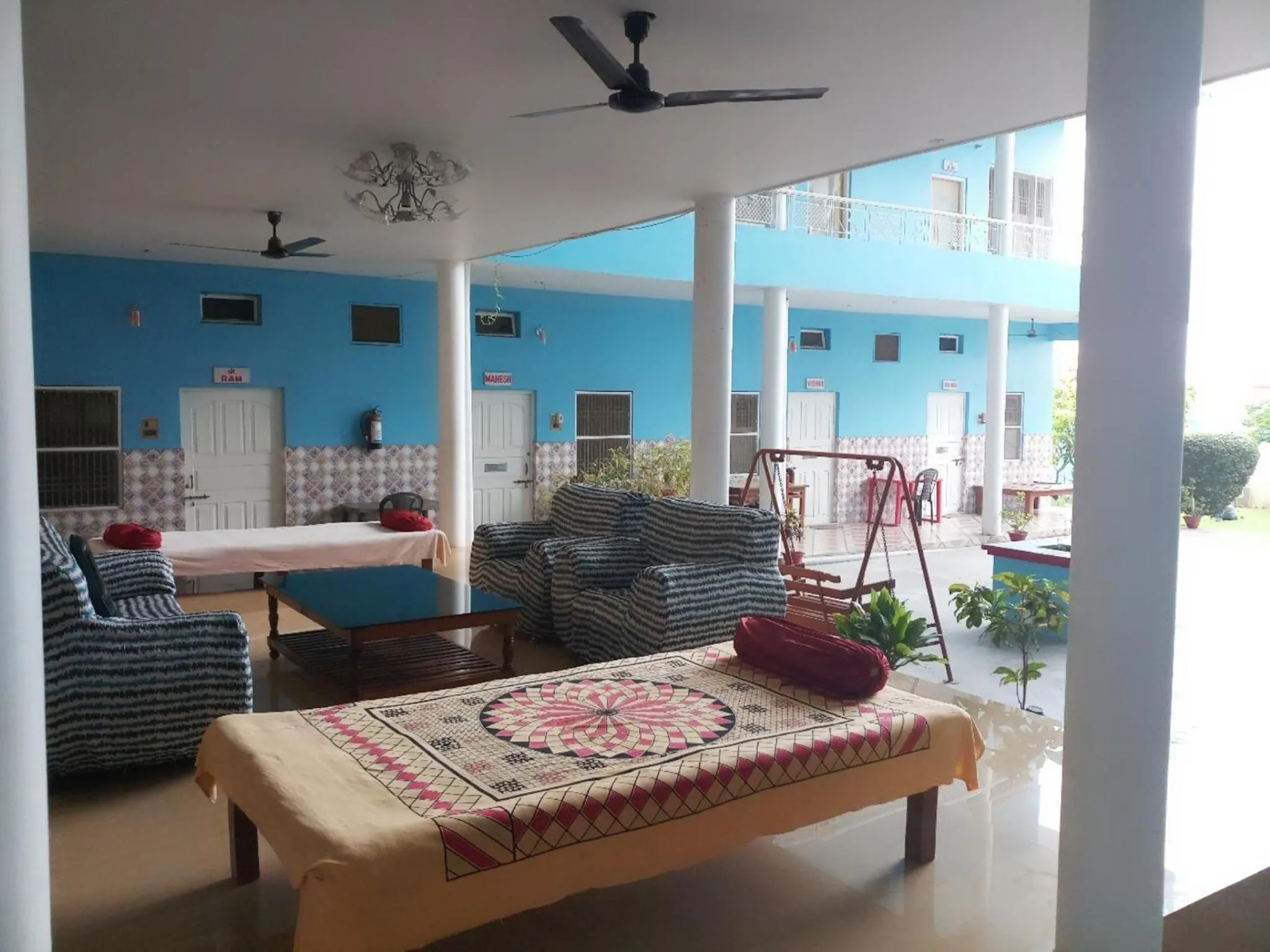 Balcony/Terrace in Sri Yoga Mandir