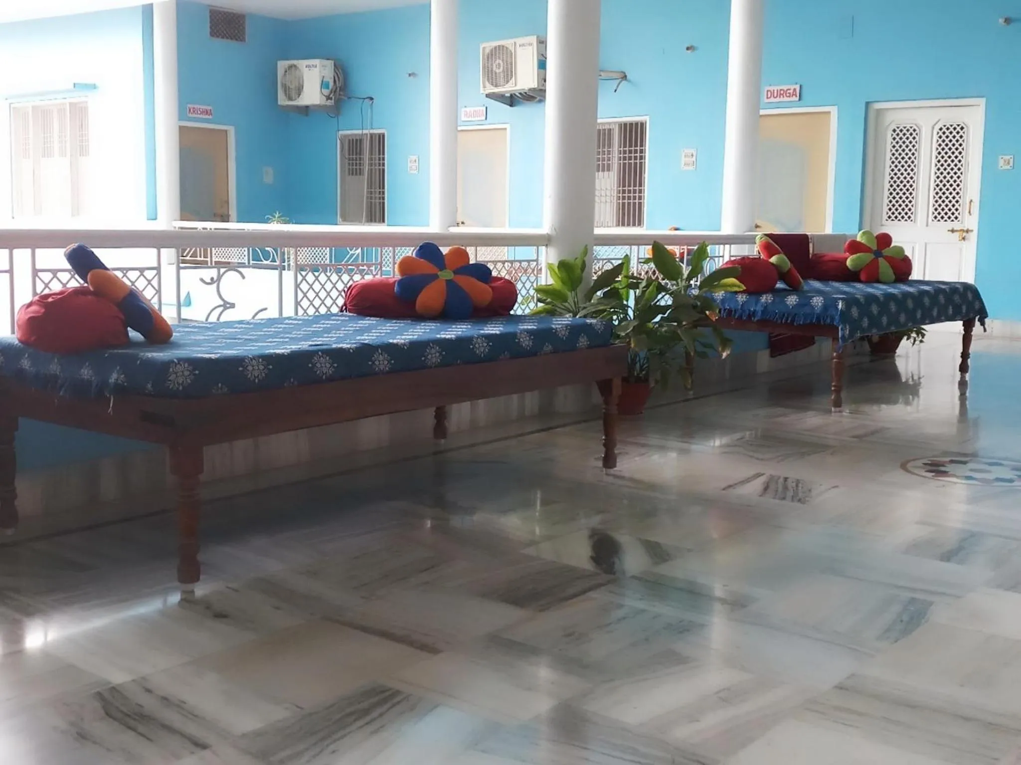 Balcony/Terrace in Sri Yoga Mandir