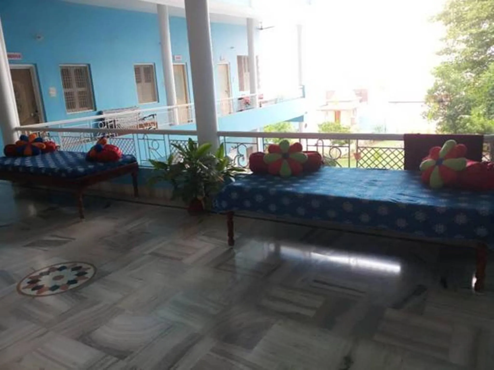Balcony/Terrace in Sri Yoga Mandir