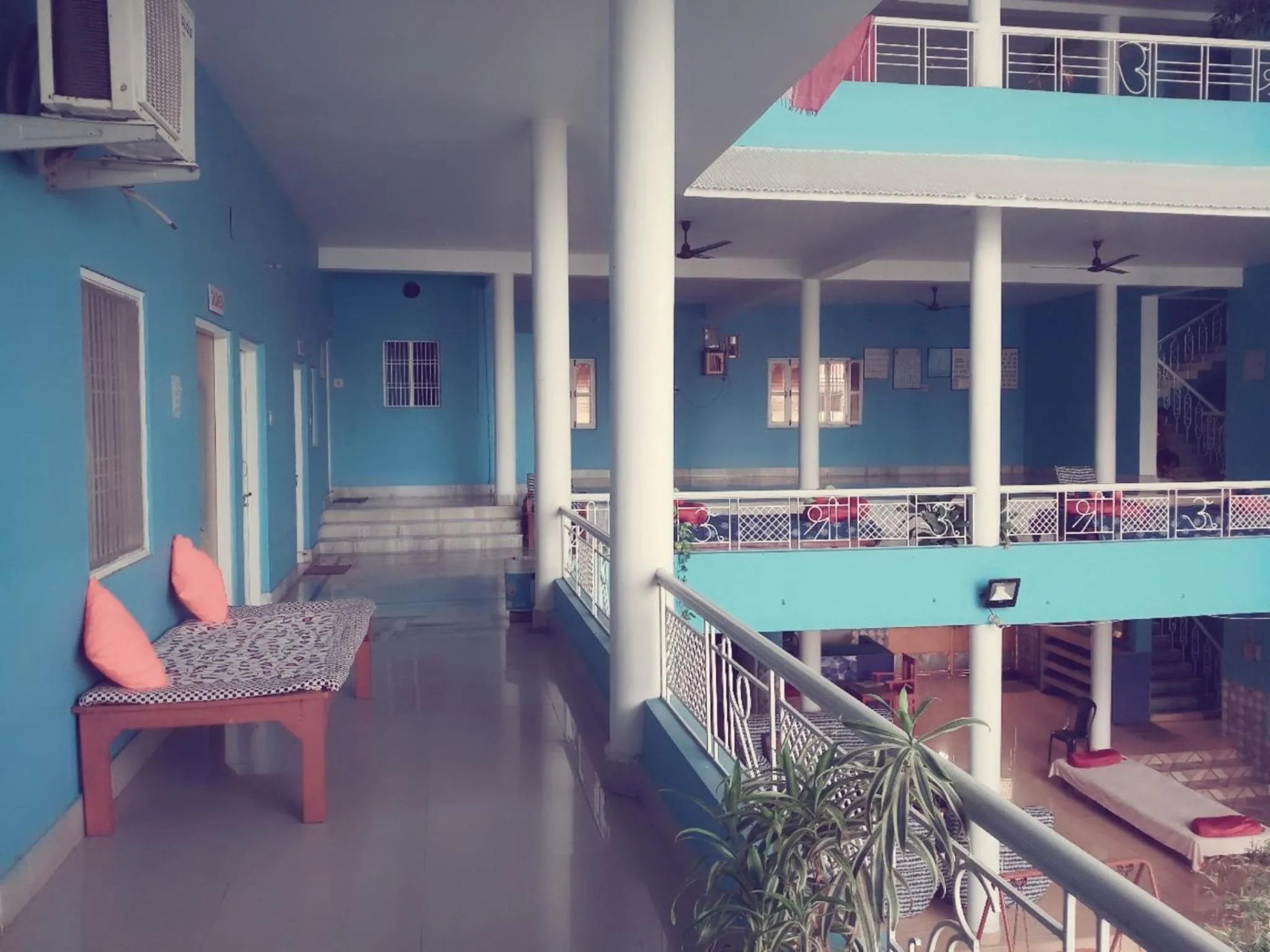 Balcony/Terrace in Sri Yoga Mandir