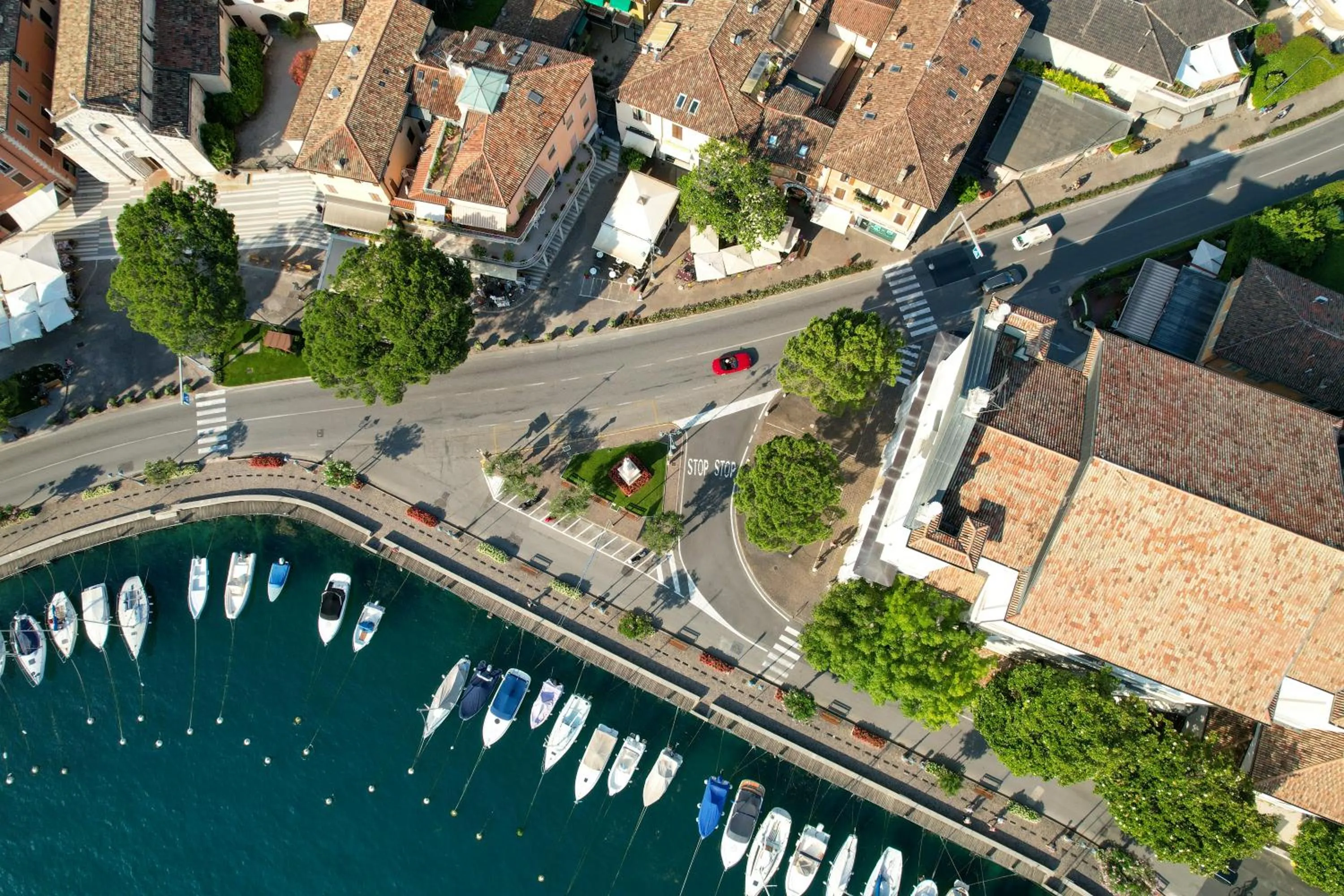 Bird's eye view in Hotel Eden