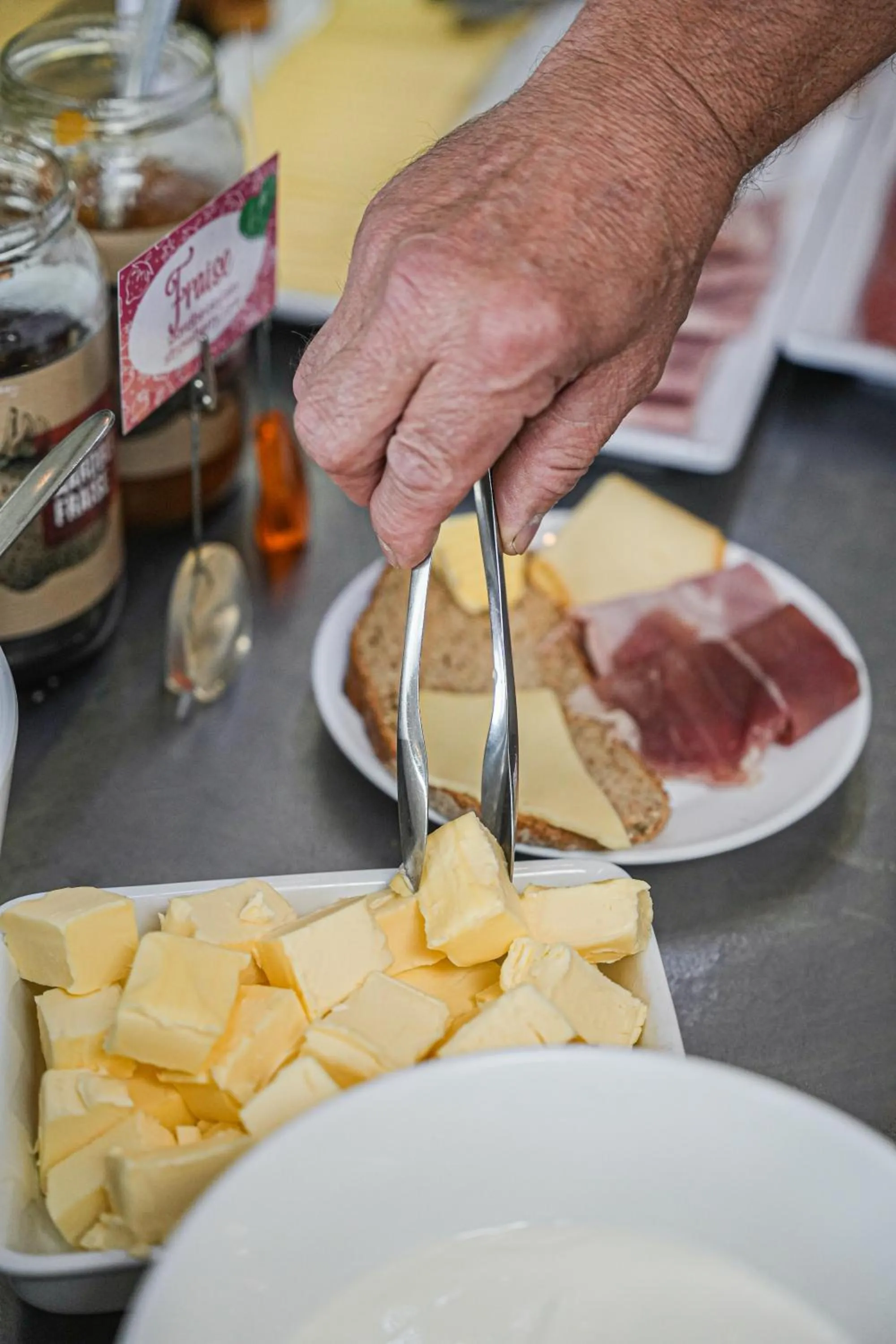 Breakfast in Auberge de Jeunesse de Bouillon