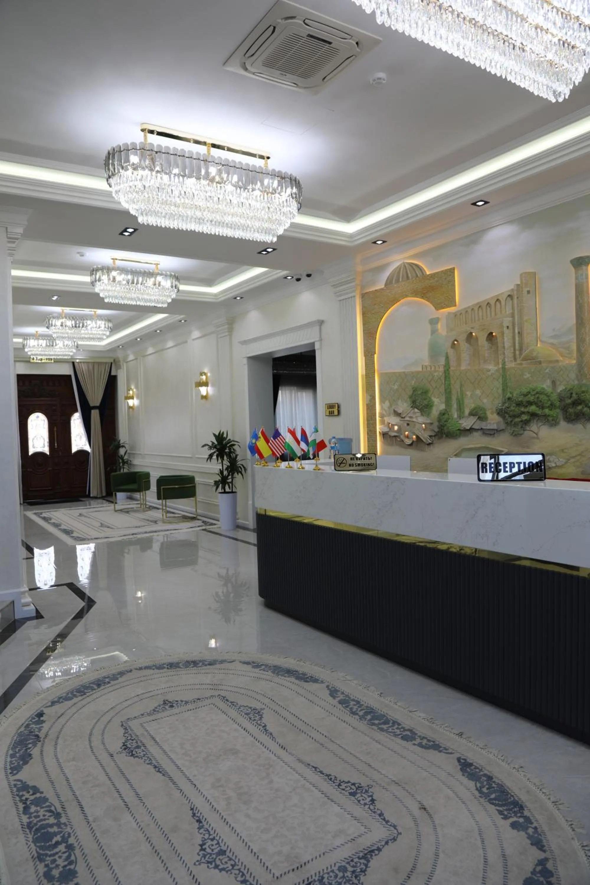 Lobby or reception in HOTEL SULTAN PALACE
