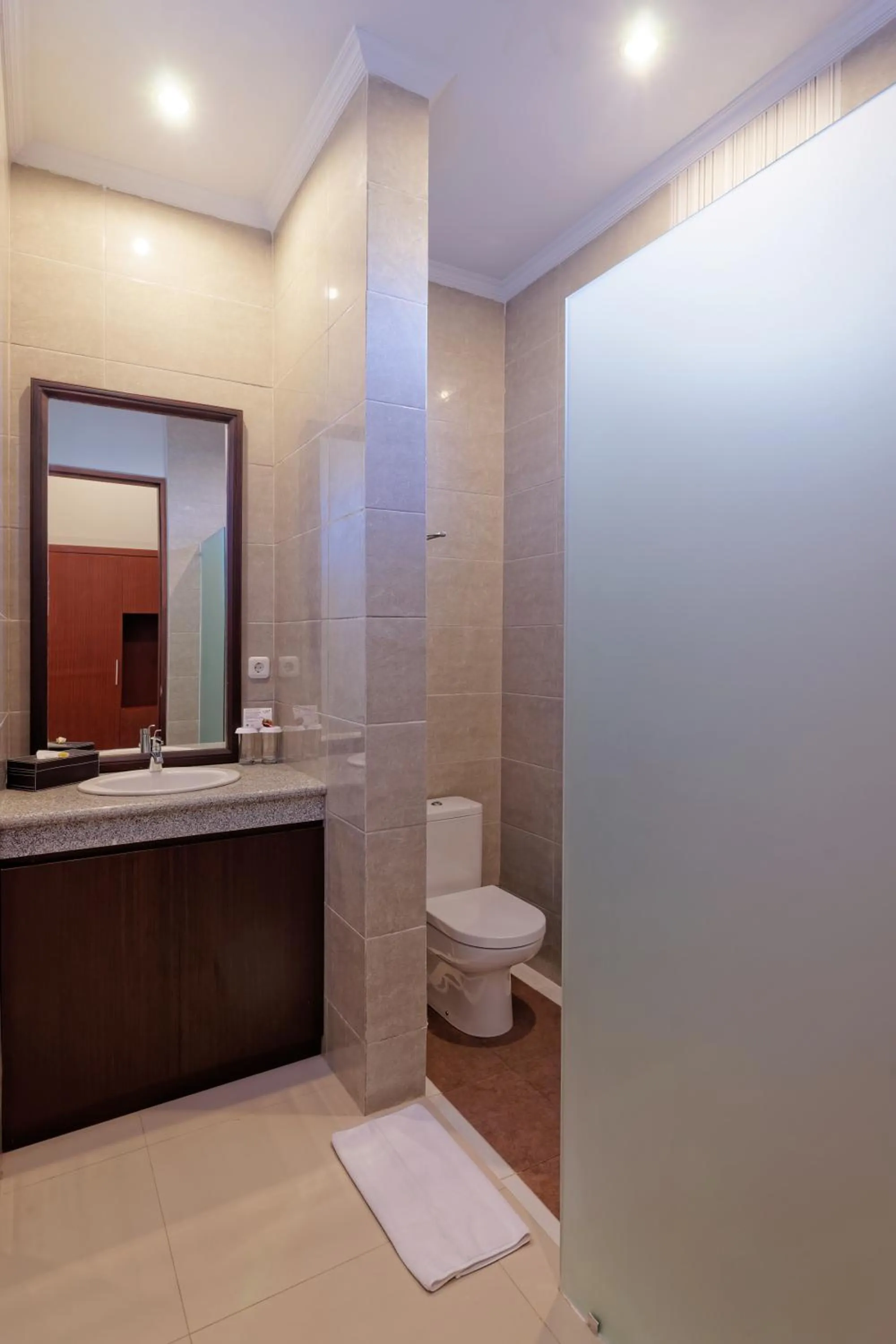 Bathroom in U Tube Hotel