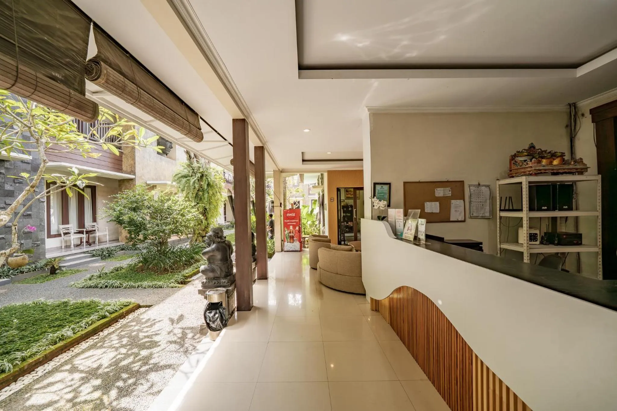 Lobby or reception in U Tube Hotel