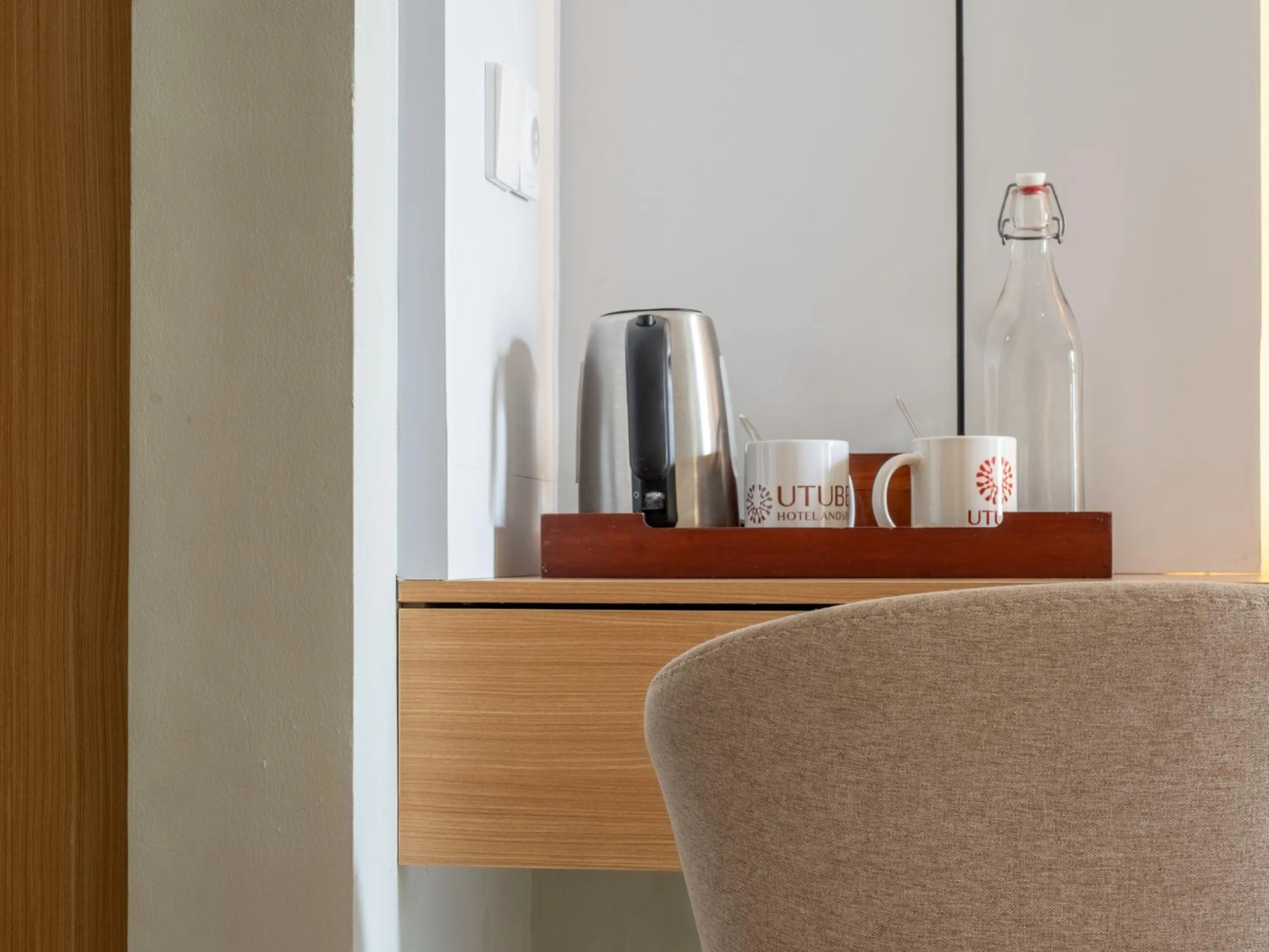 Decorative detail in U Tube Hotel