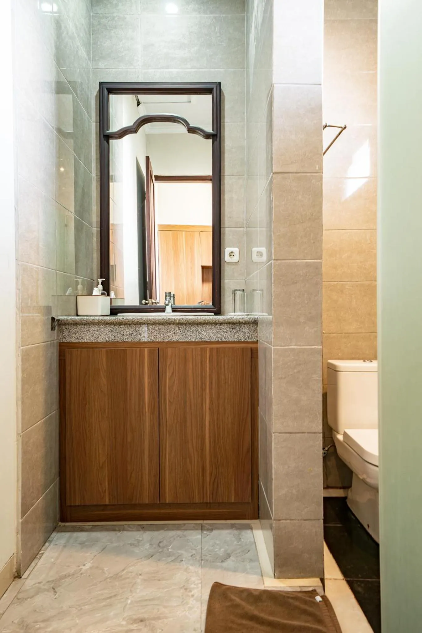 Bathroom in U Tube Hotel