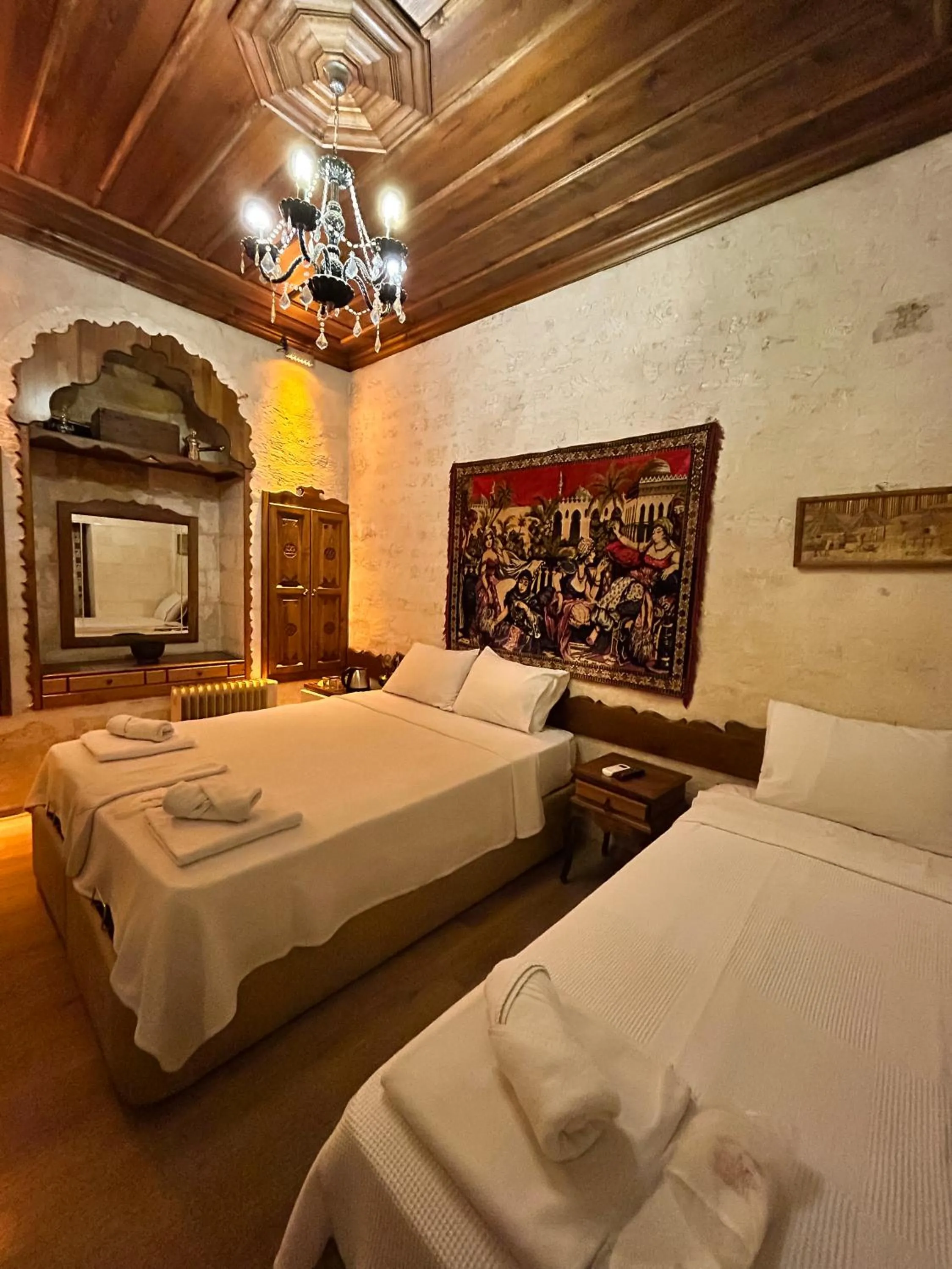 Bedroom, Bed in Turkmen Konagi