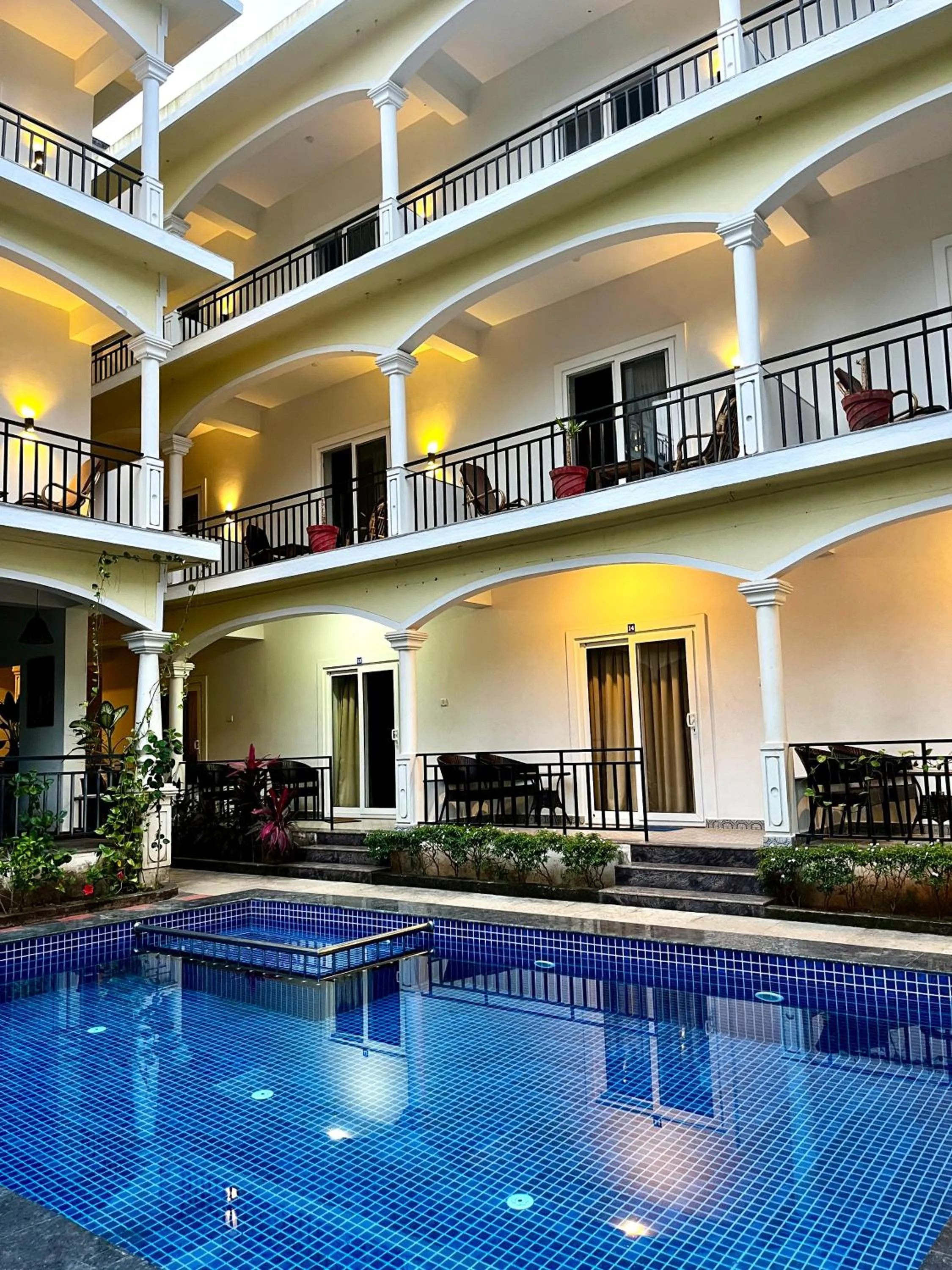 View (from property/room) in Morjim Sunset Hotel