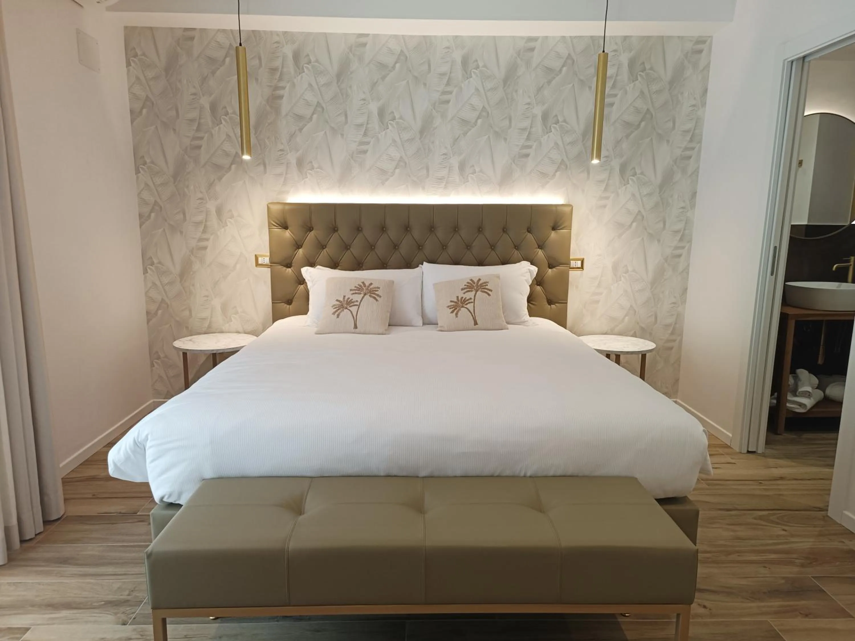 Bed in Romi Suite