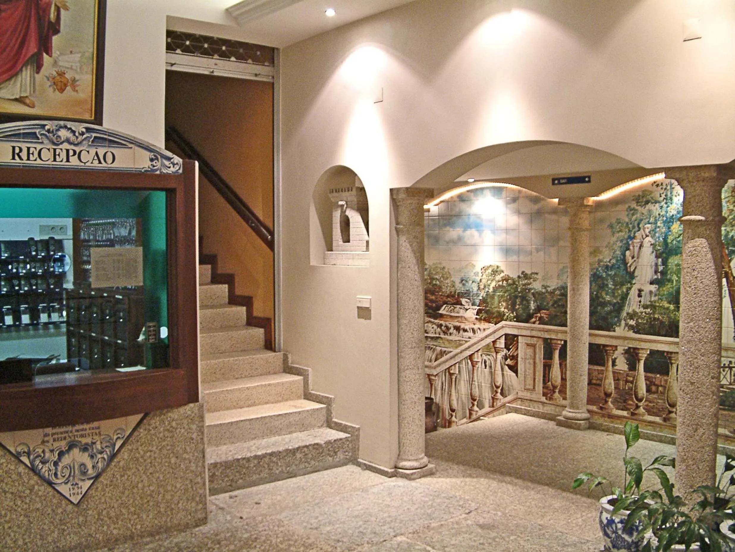 Lobby or reception in Casa de Retiros N. S. Perpetuo Socorro