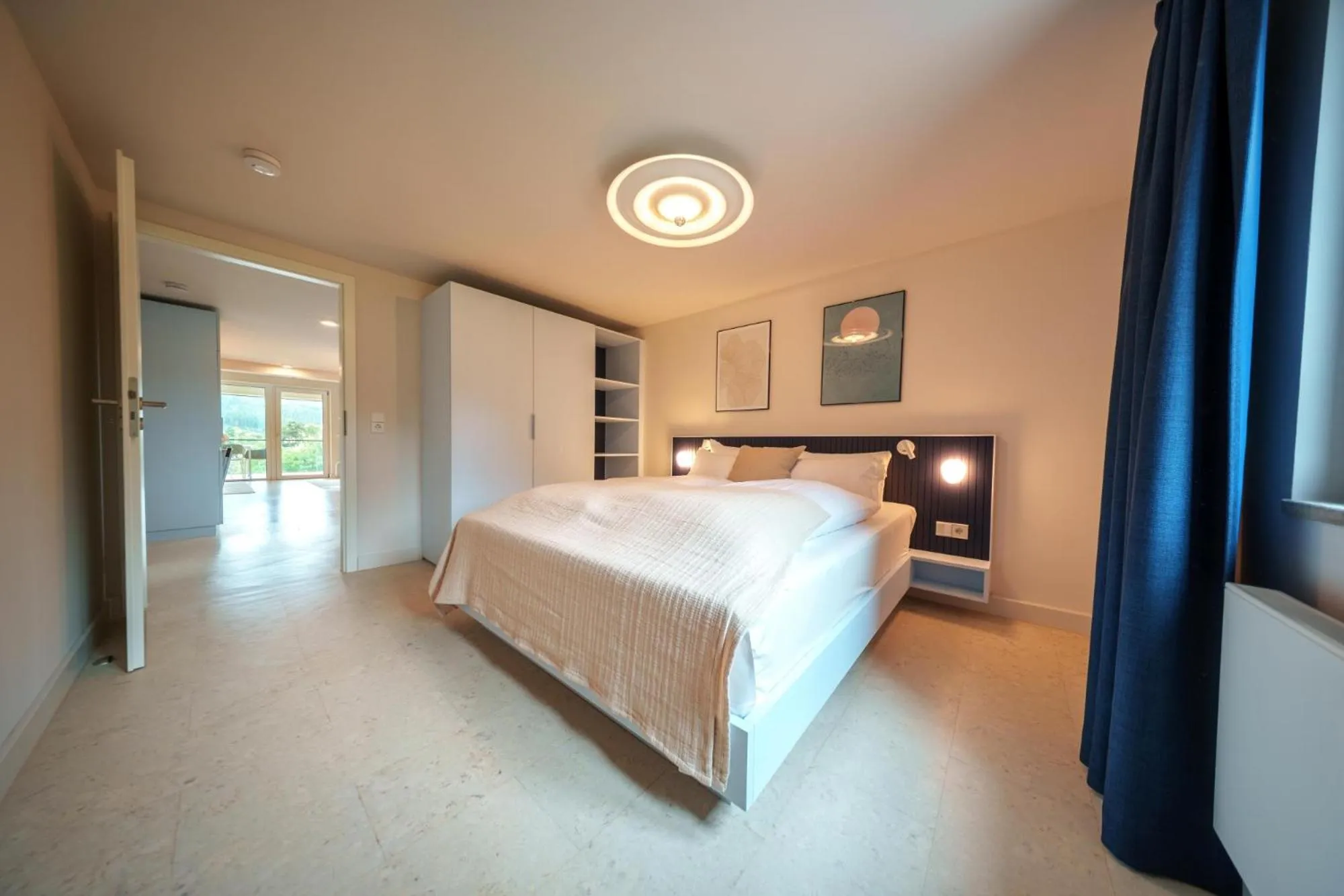 Photo of the whole room, Bed in stuub schluchsee