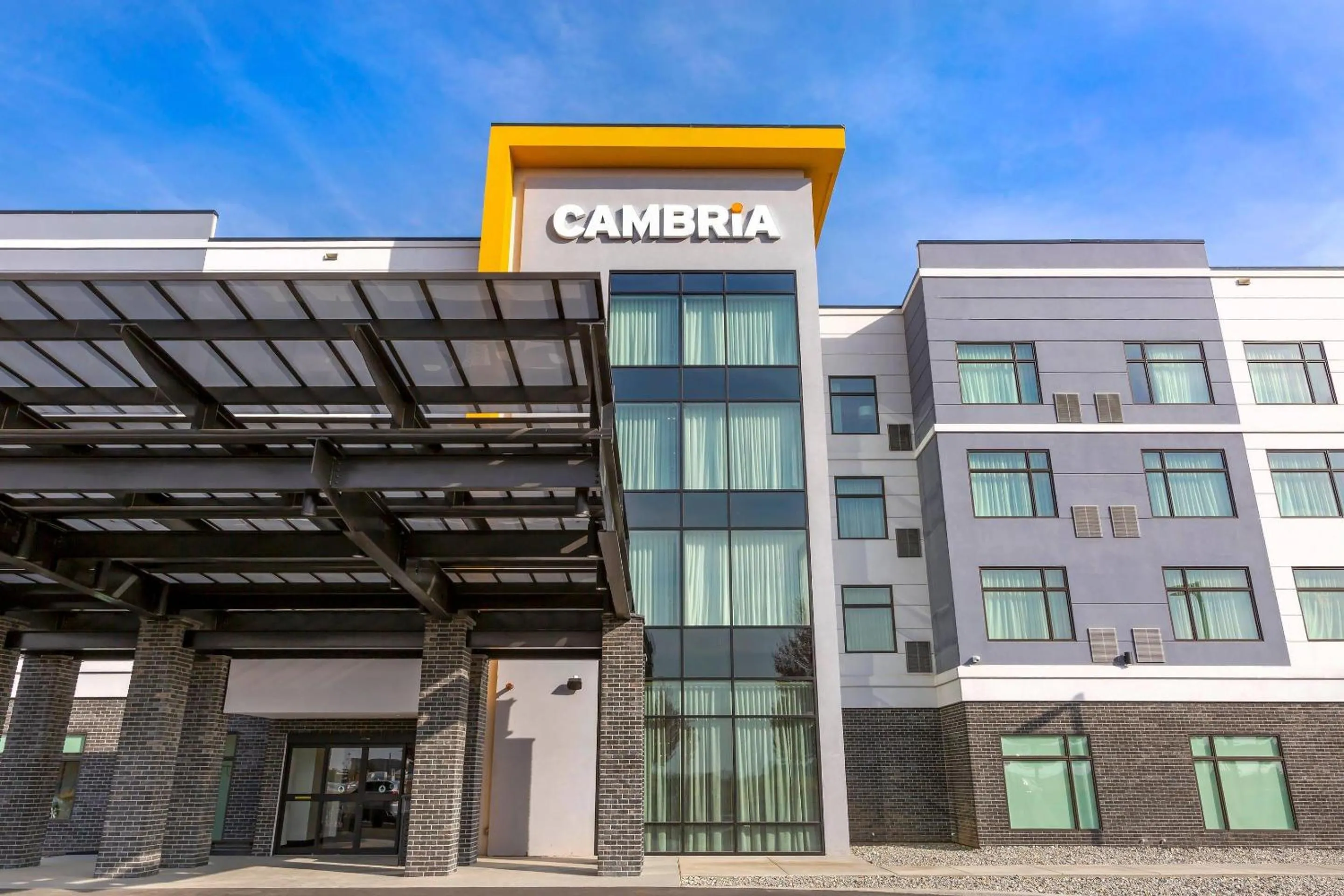 Property building in Cambria Hotel Spokane Airport