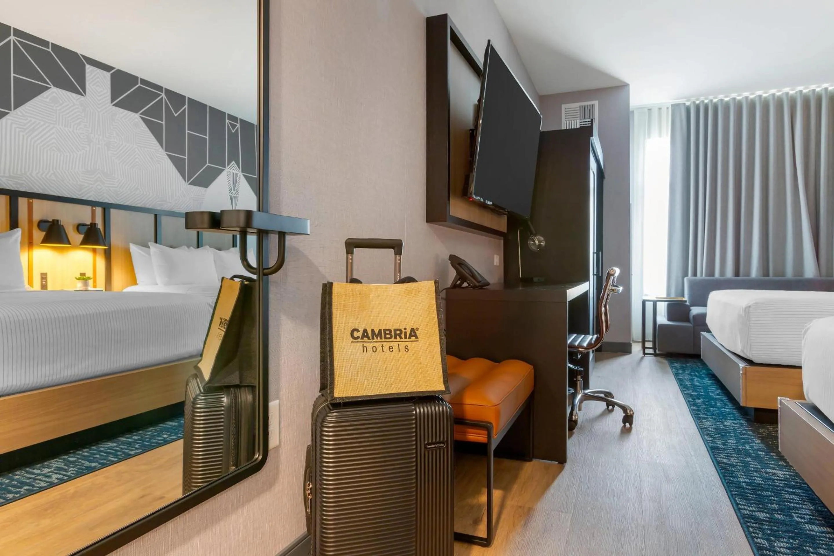 Bedroom, Bed in Cambria Hotel Spokane Airport