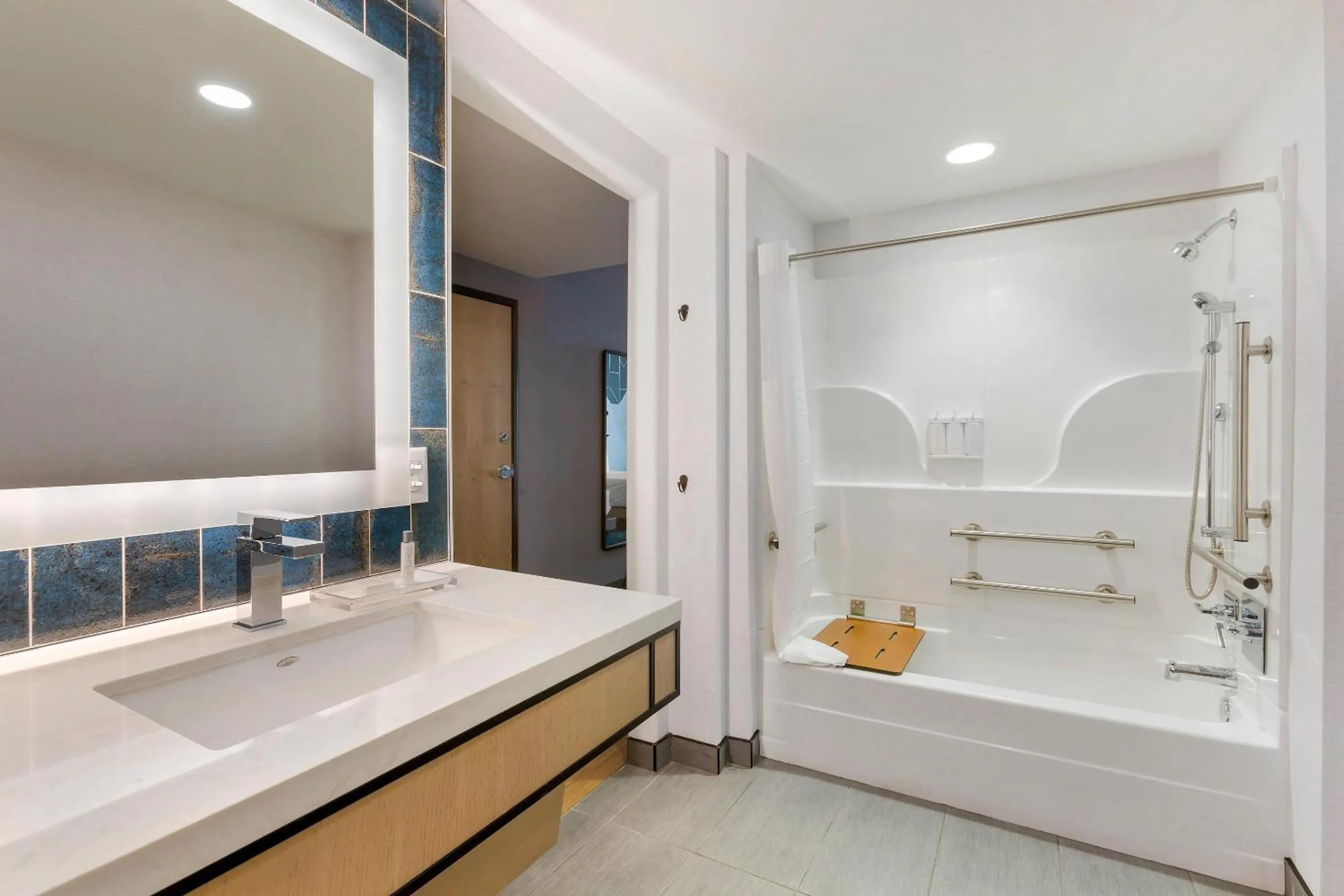 Bathroom in Cambria Hotel Spokane Airport