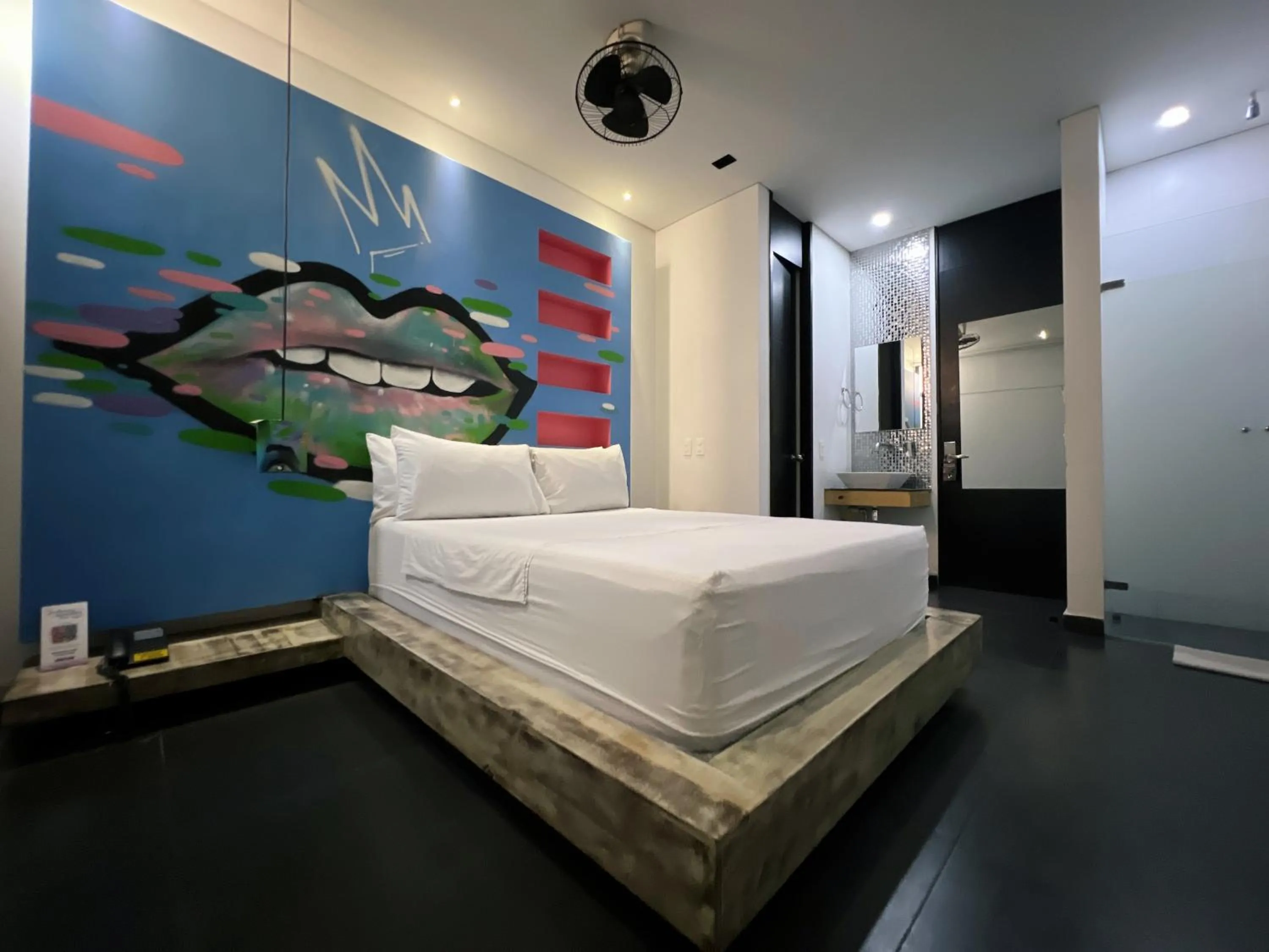 Bed in Hotel Galeria Medellin