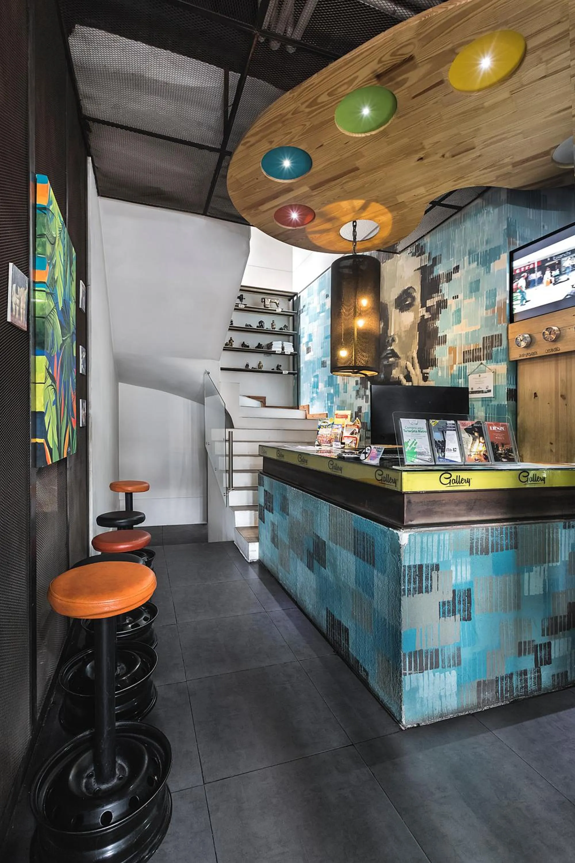 Lobby or reception, Lobby/Reception in Hotel Galeria Medellin