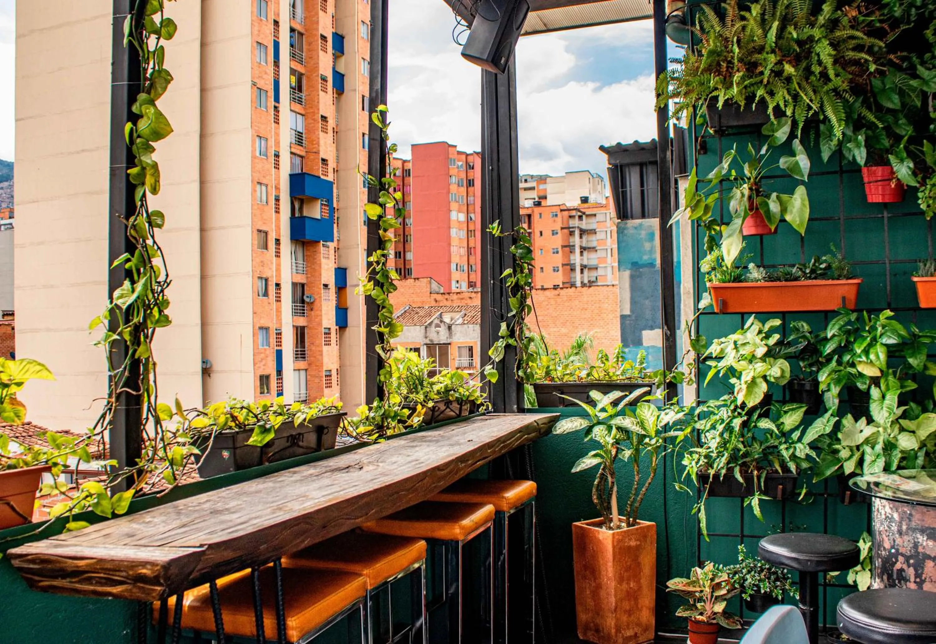 Property building in Hotel Galeria Medellin