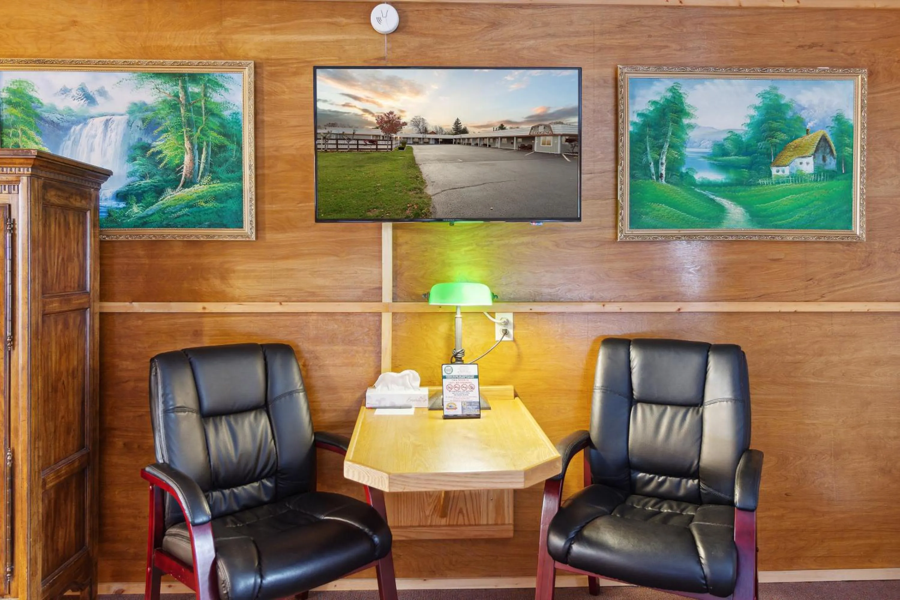 Bedroom in Vindel Motel
