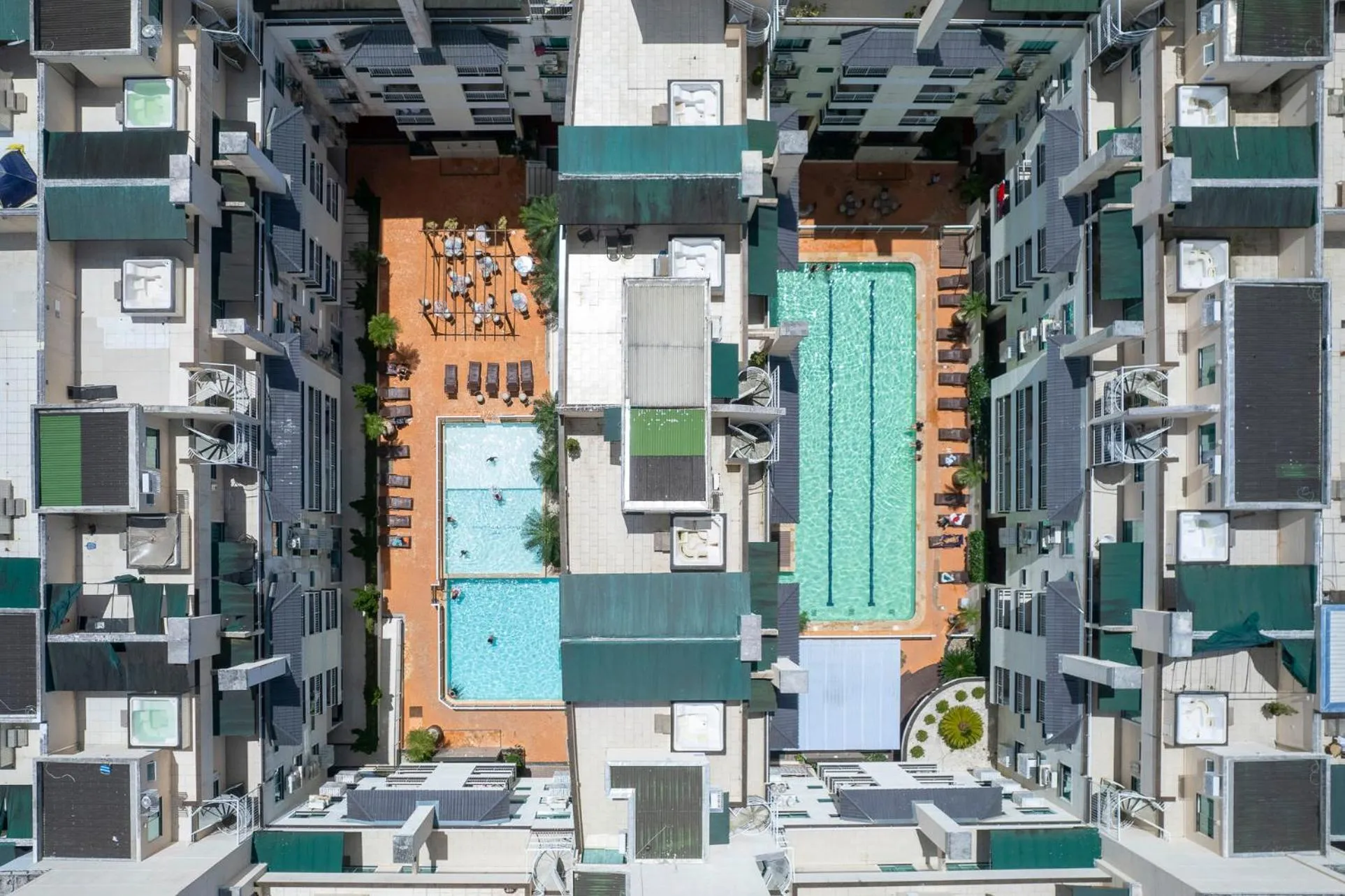 Bird's eye view in Bombinhas Summer Beach APT 333