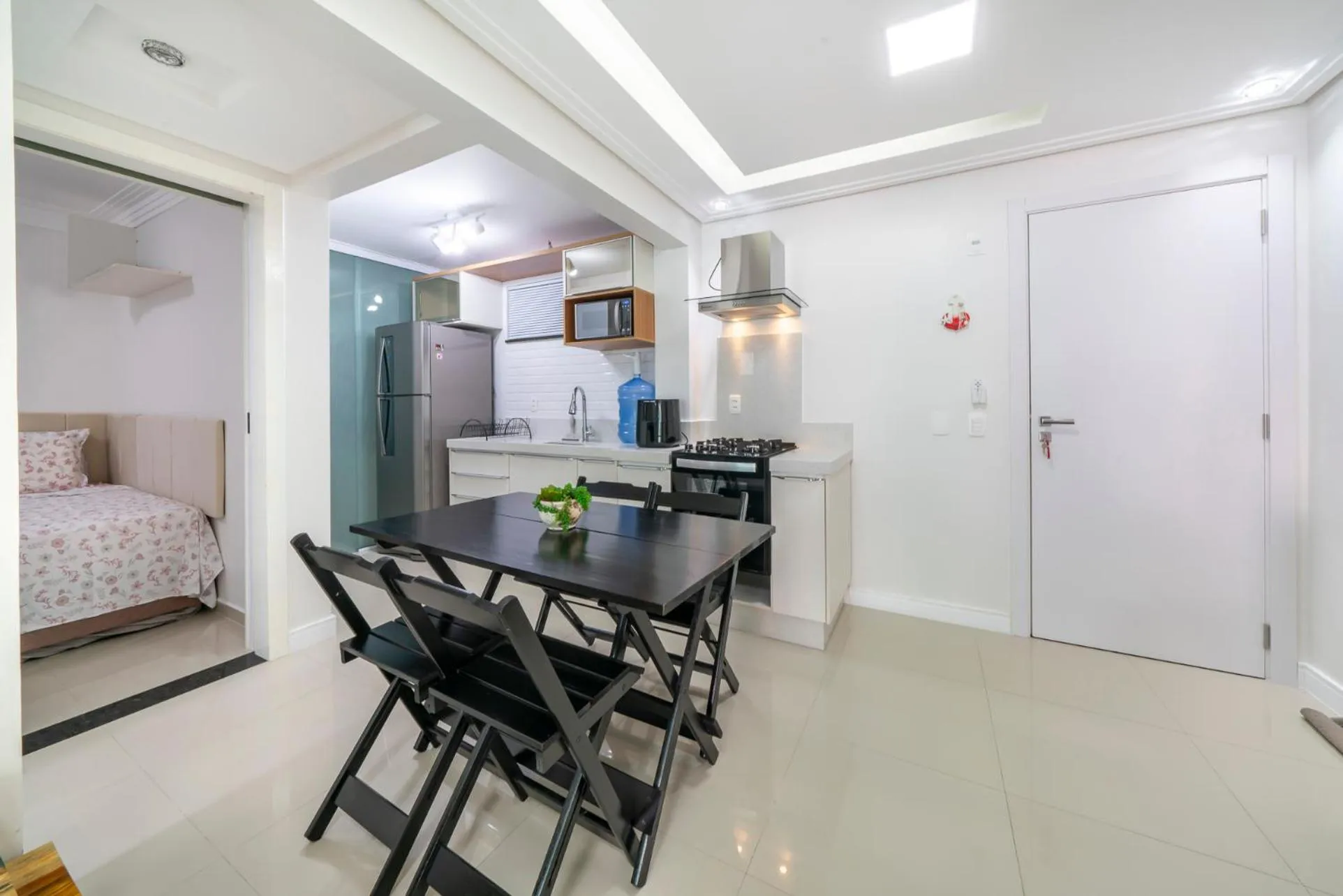 Kitchen or kitchenette in Bombinhas Summer Beach APT 333
