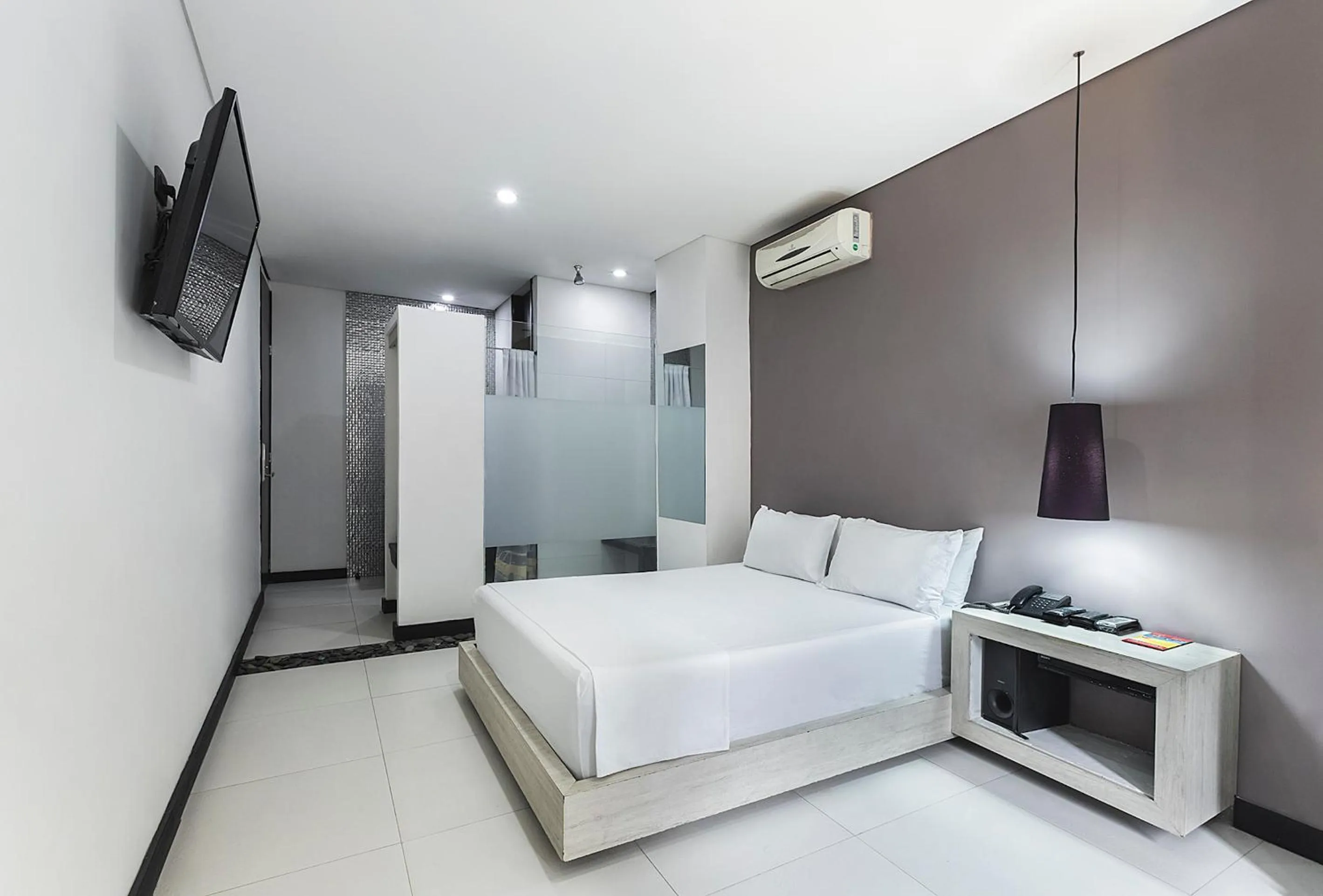 Bed in Hotel 47 Medellin Center