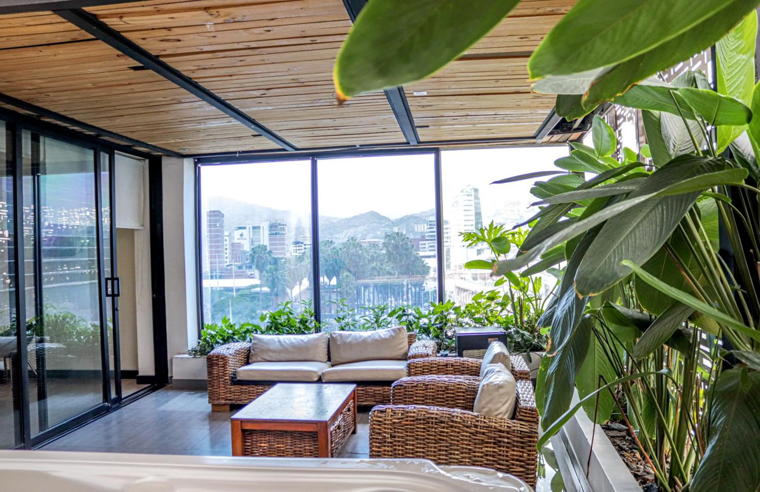 Balcony/Terrace in Hotel 47 Medellin Center