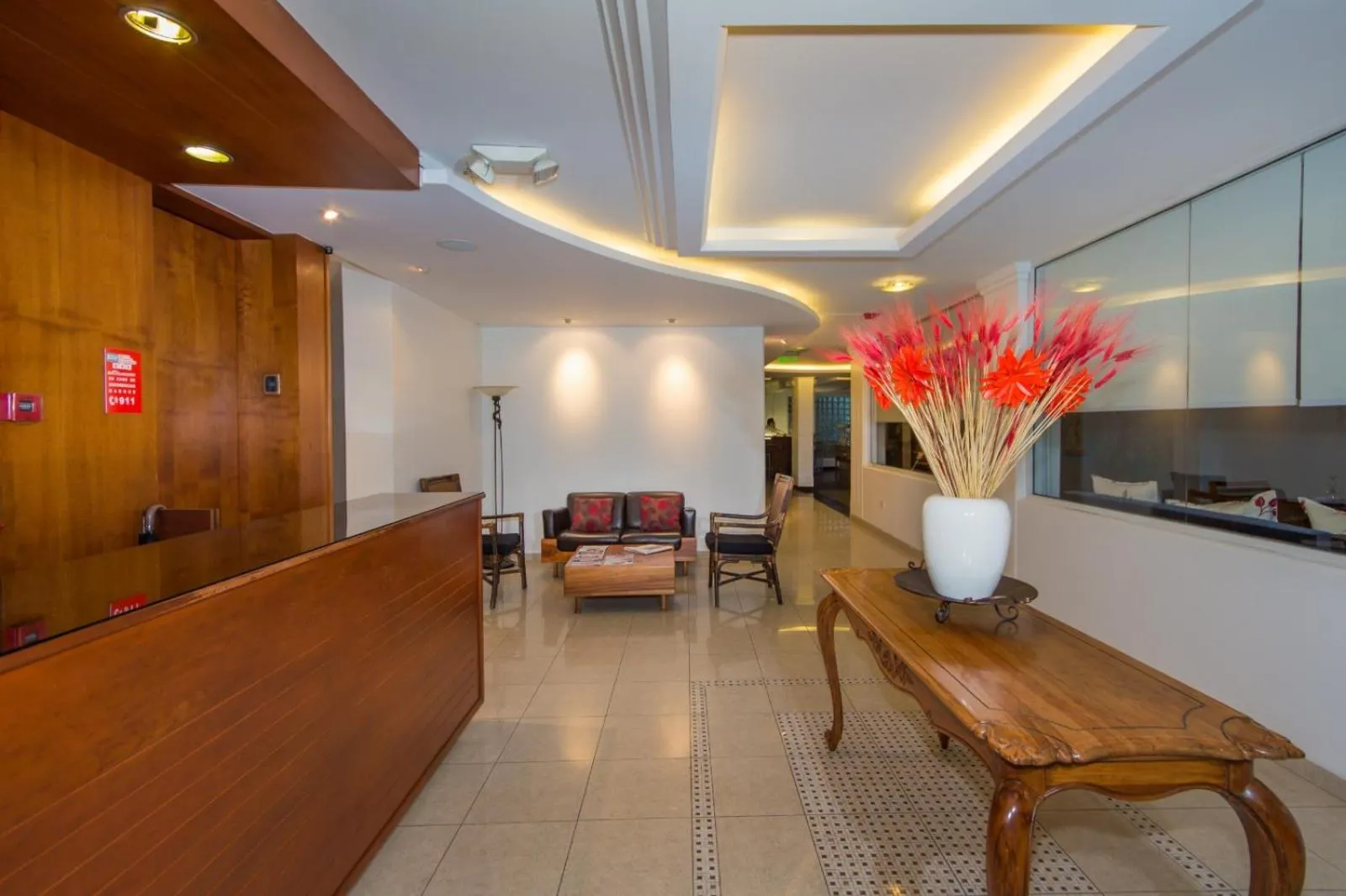 Living room in Hotel Tourblanche