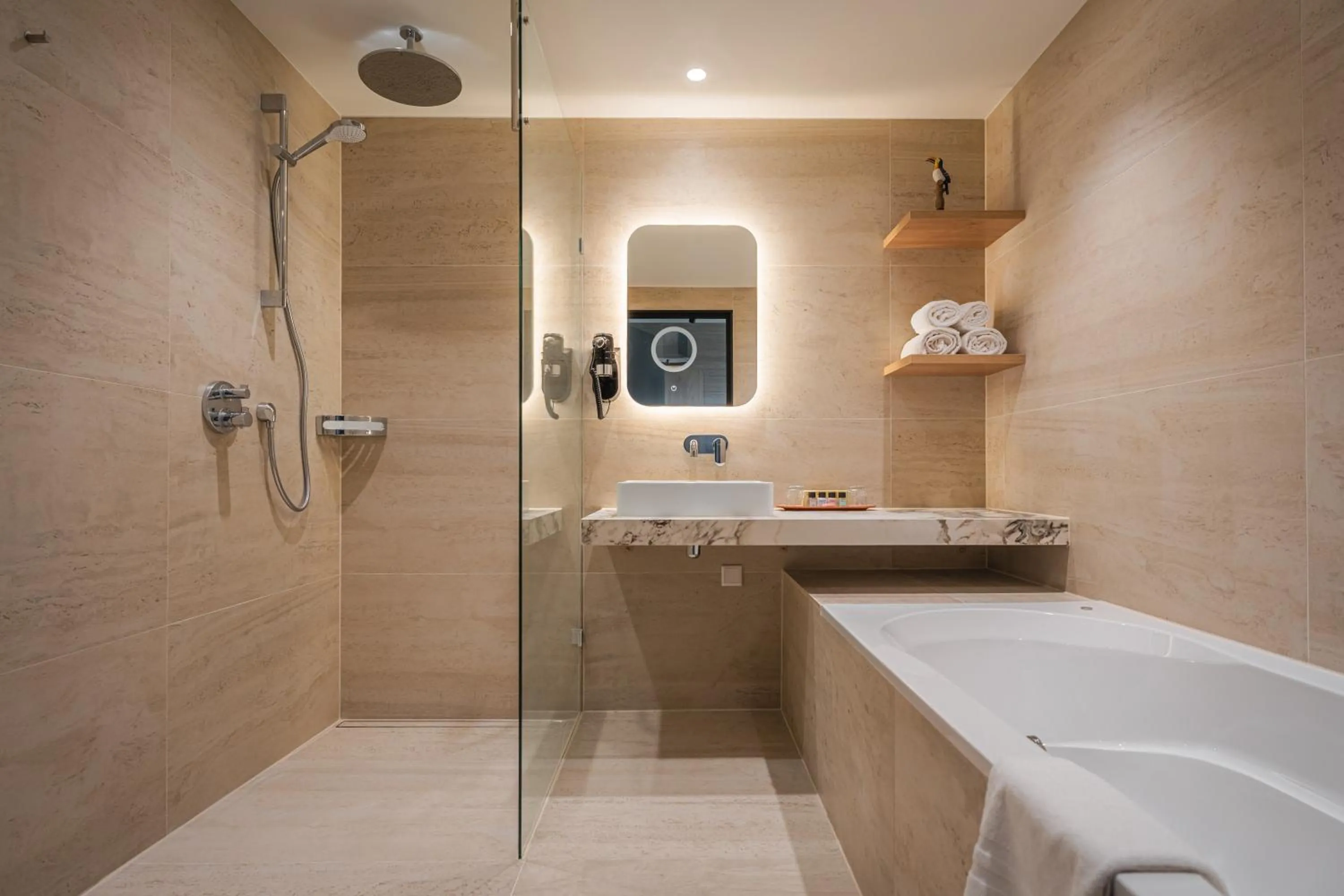 Shower in Van der Valk Hotel Emmen