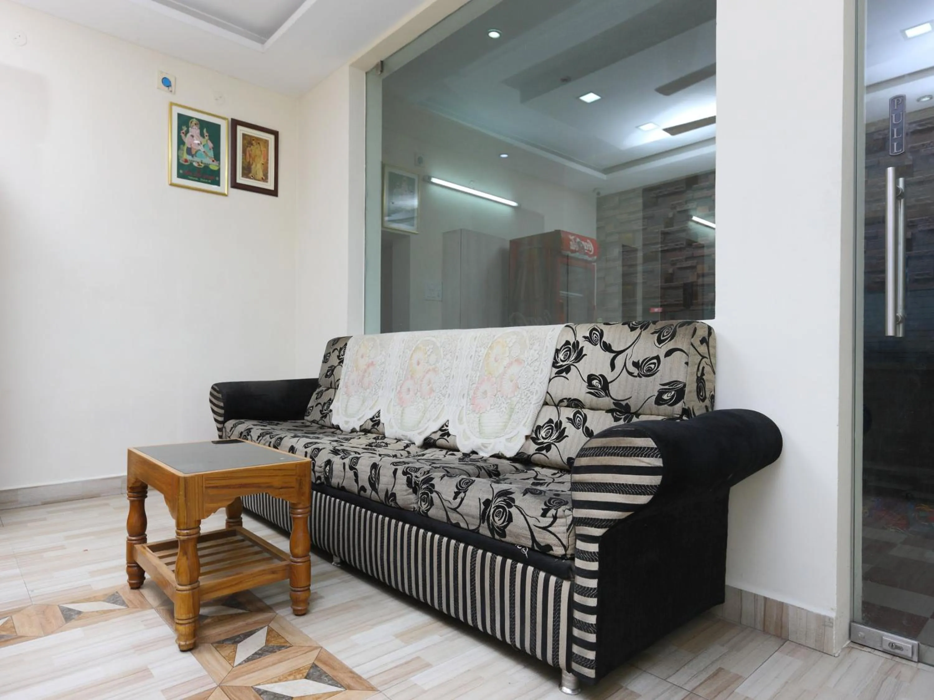 Lobby or reception in Maruthi Residency