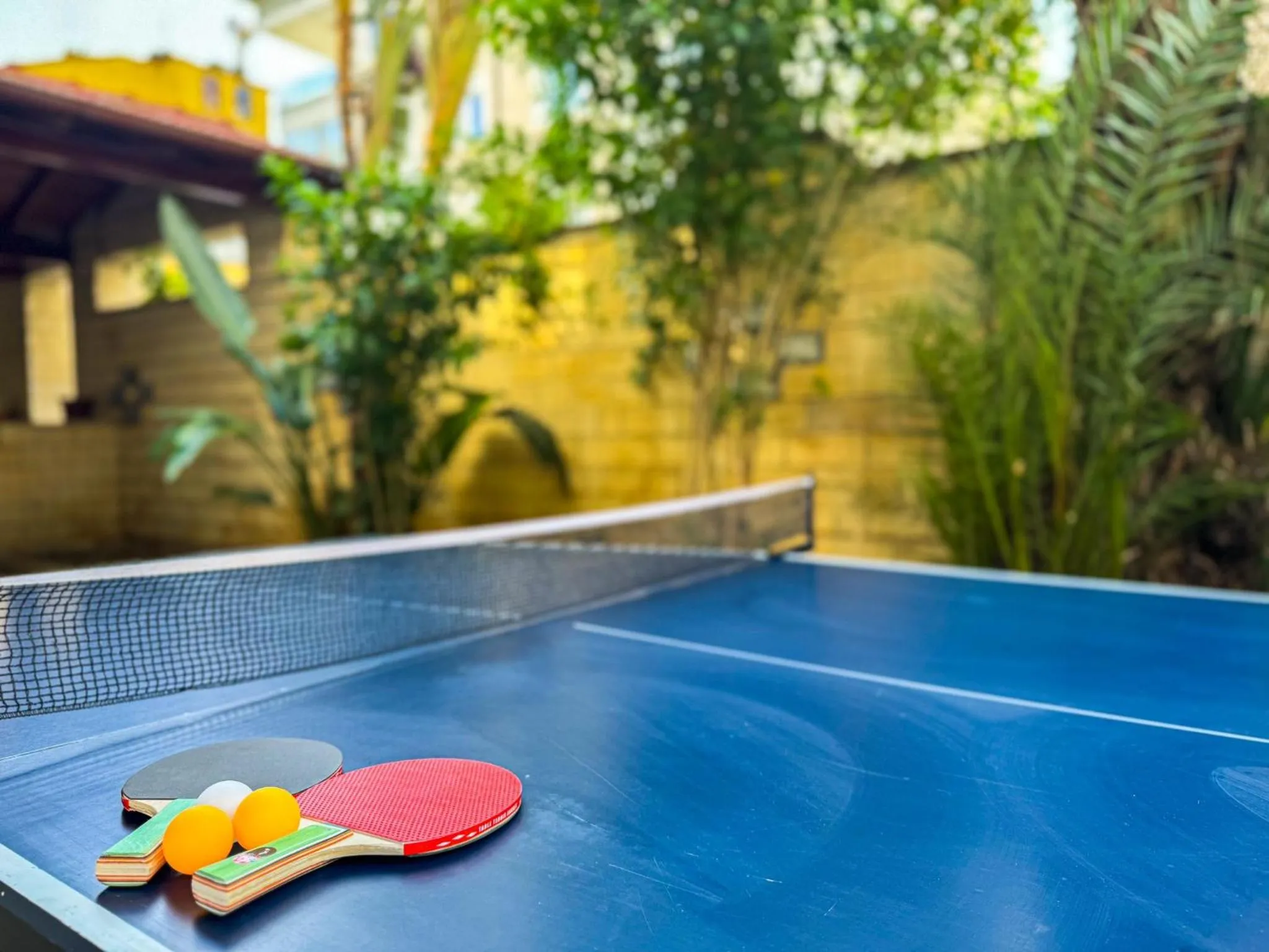 Table tennis in Casa Cleo Suit Hotel