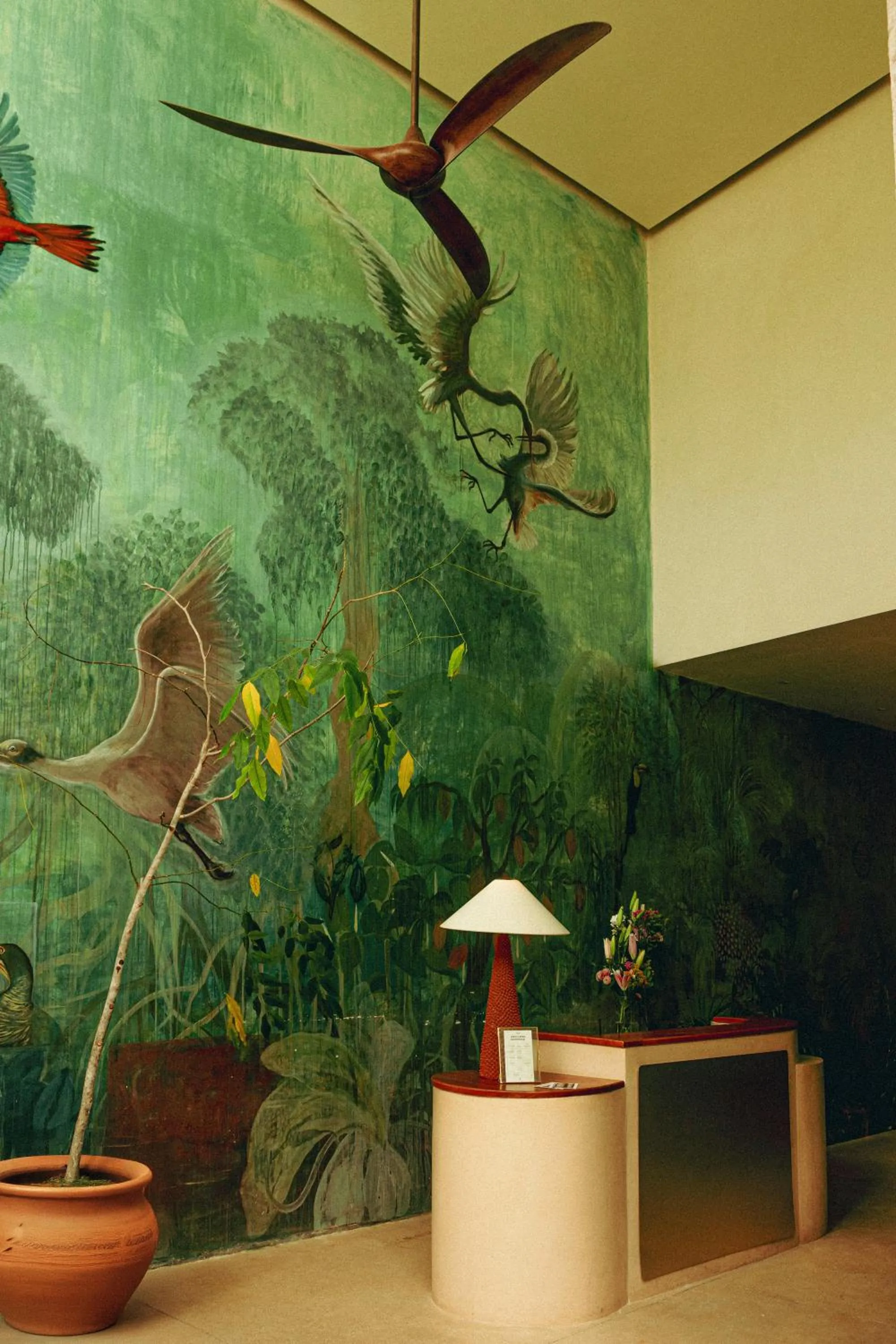 Lobby or reception in Hotel Bacab Tulum