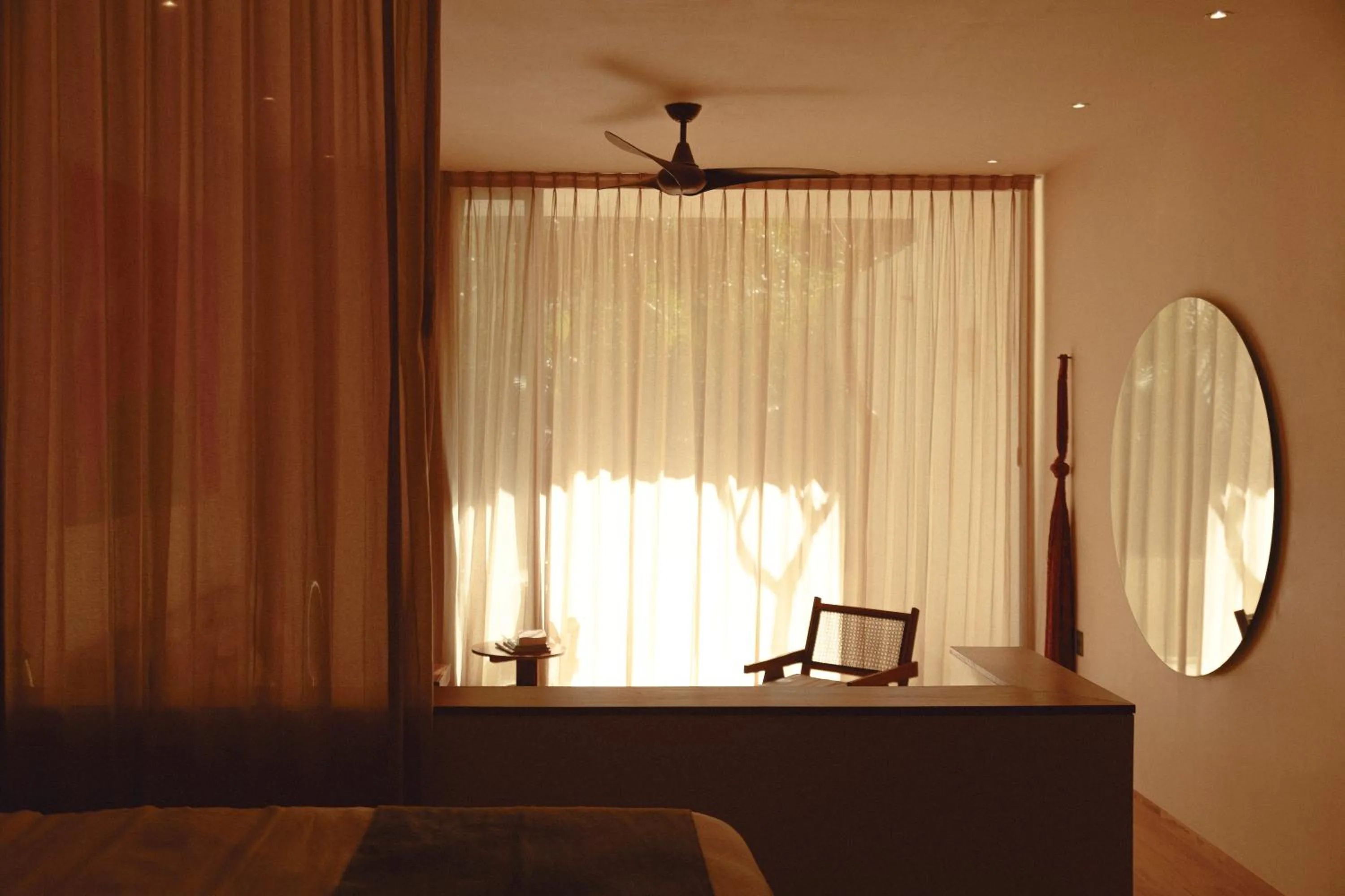 Living room in Hotel Bacab Tulum