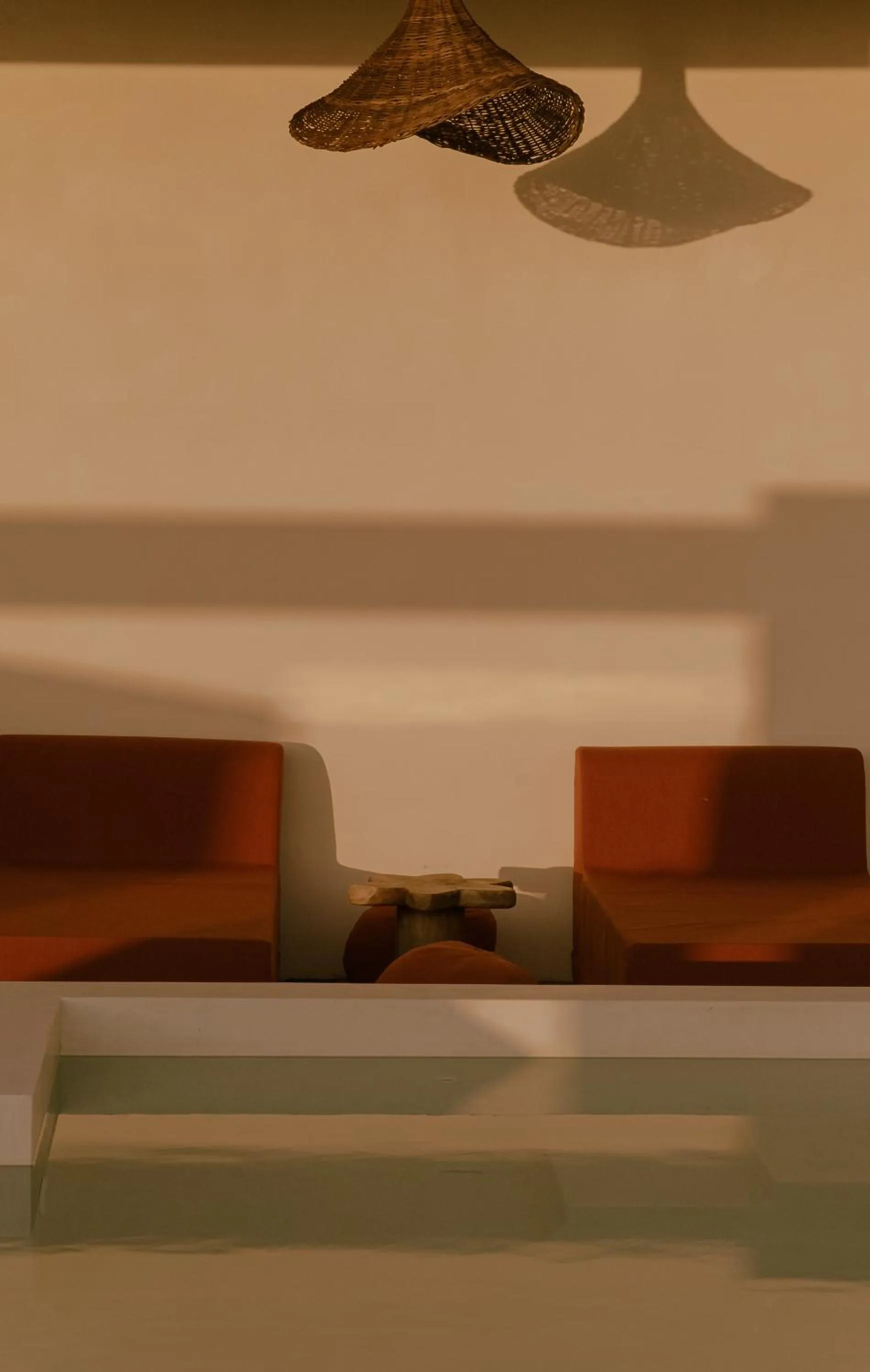 Living room in Hotel Bacab Tulum