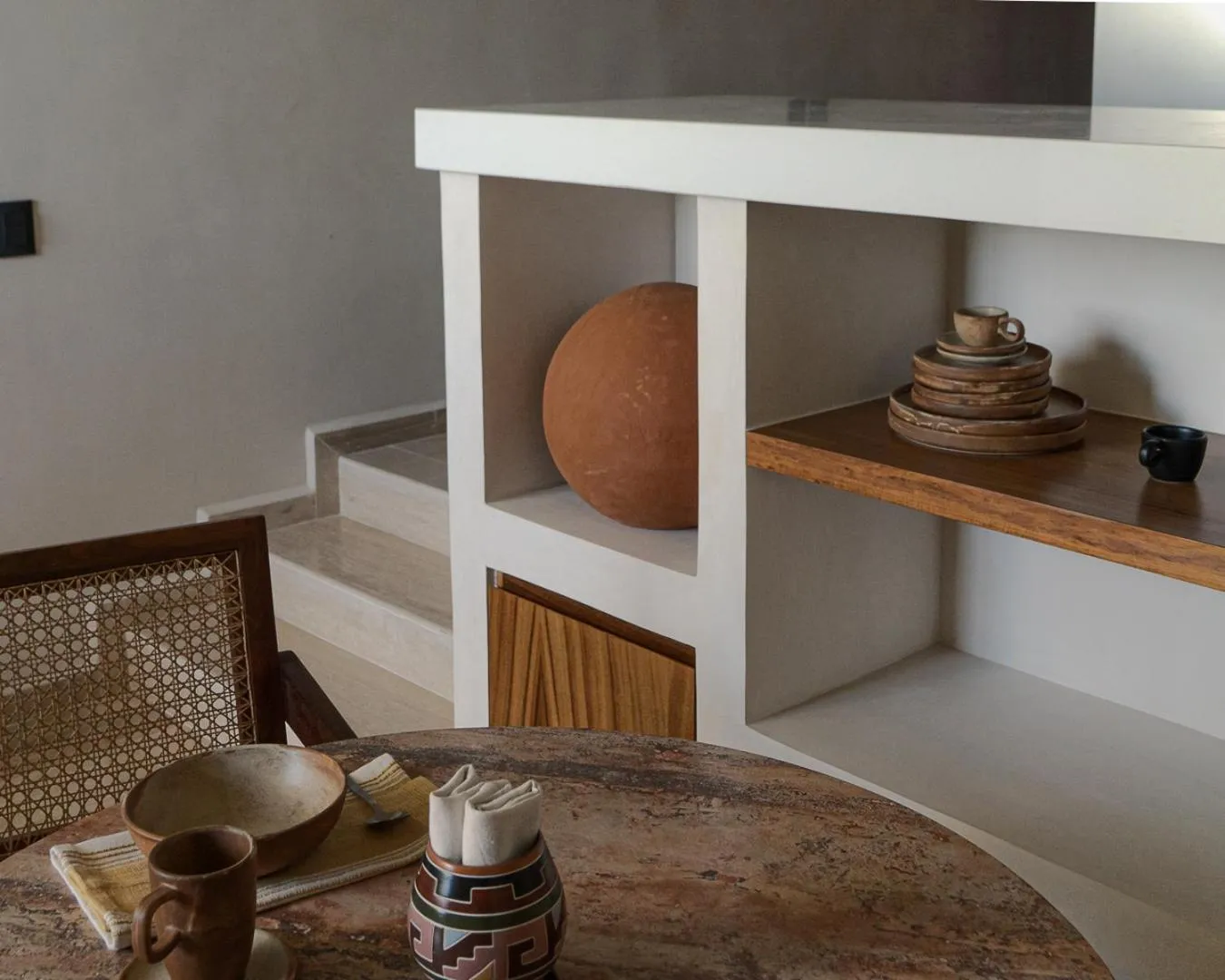 Living room in Hotel Bacab Tulum