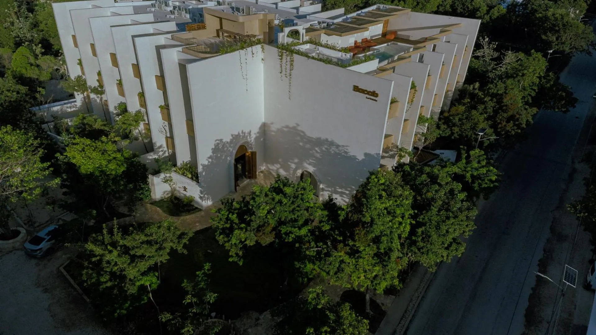 Property building in Hotel Bacab Tulum