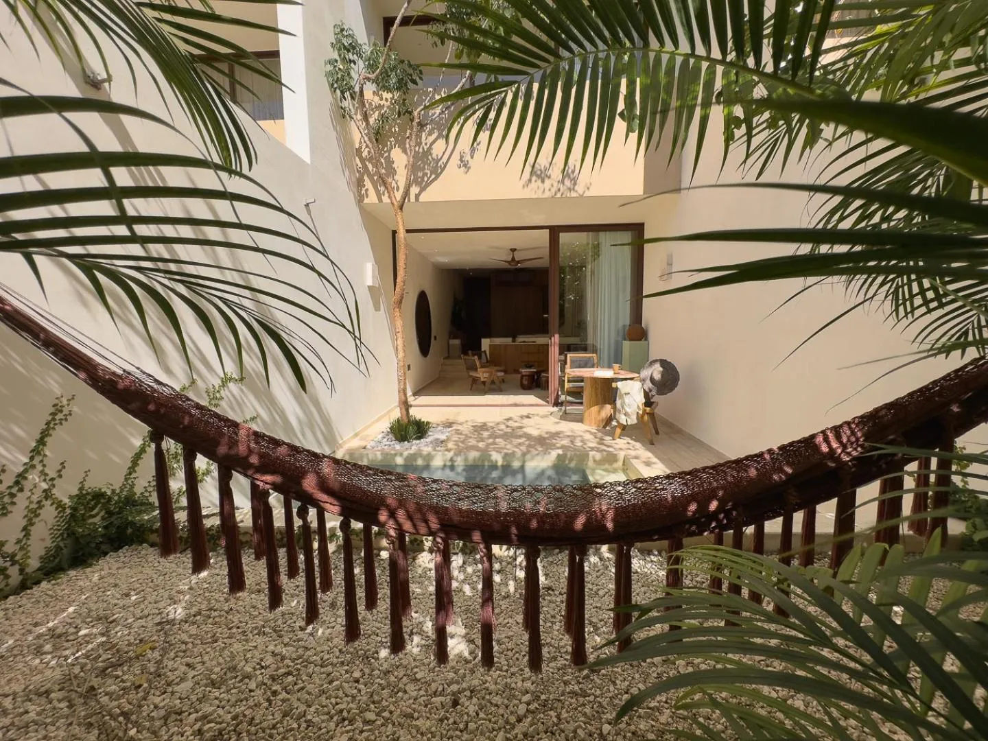 Garden in Hotel Bacab Tulum