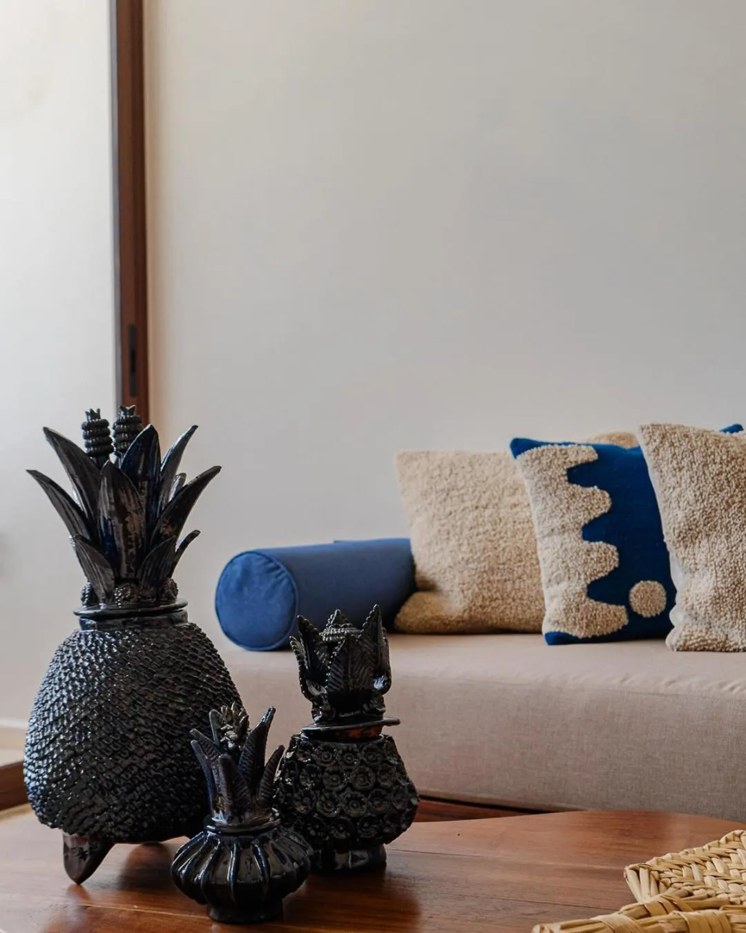 Living room in Hotel Bacab Tulum