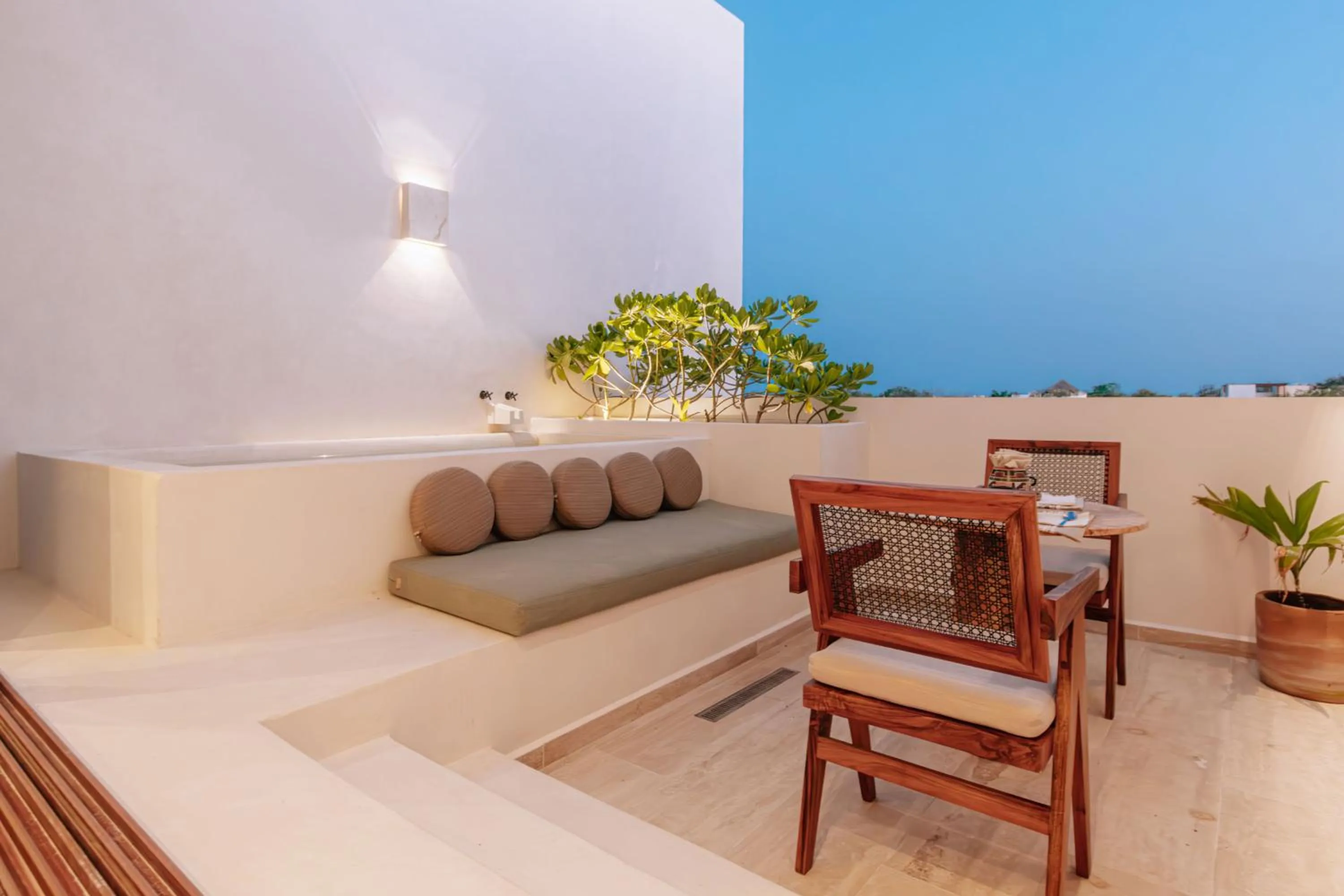 View (from property/room) in Hotel Bacab Tulum